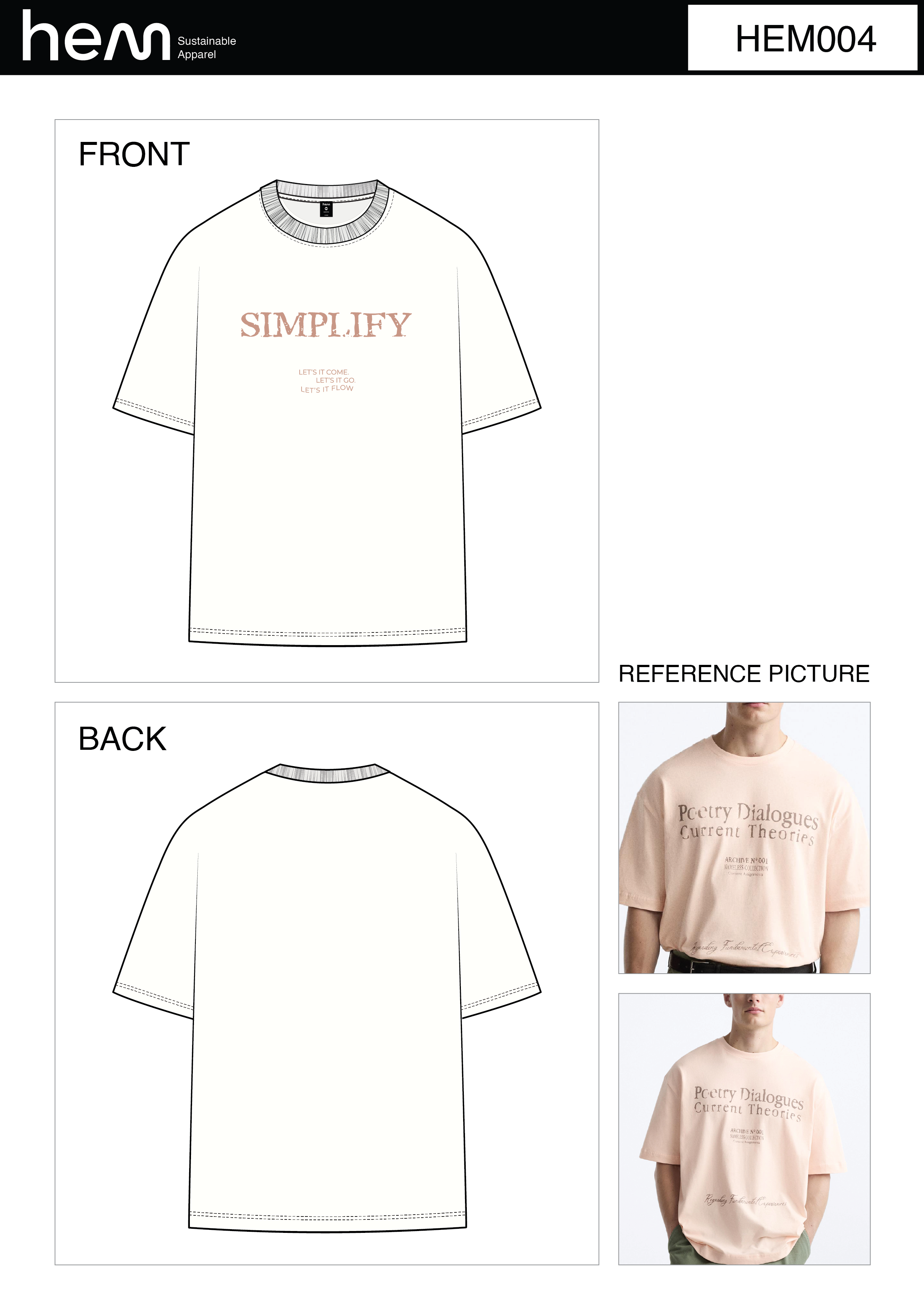 T-SHIRT HEM004