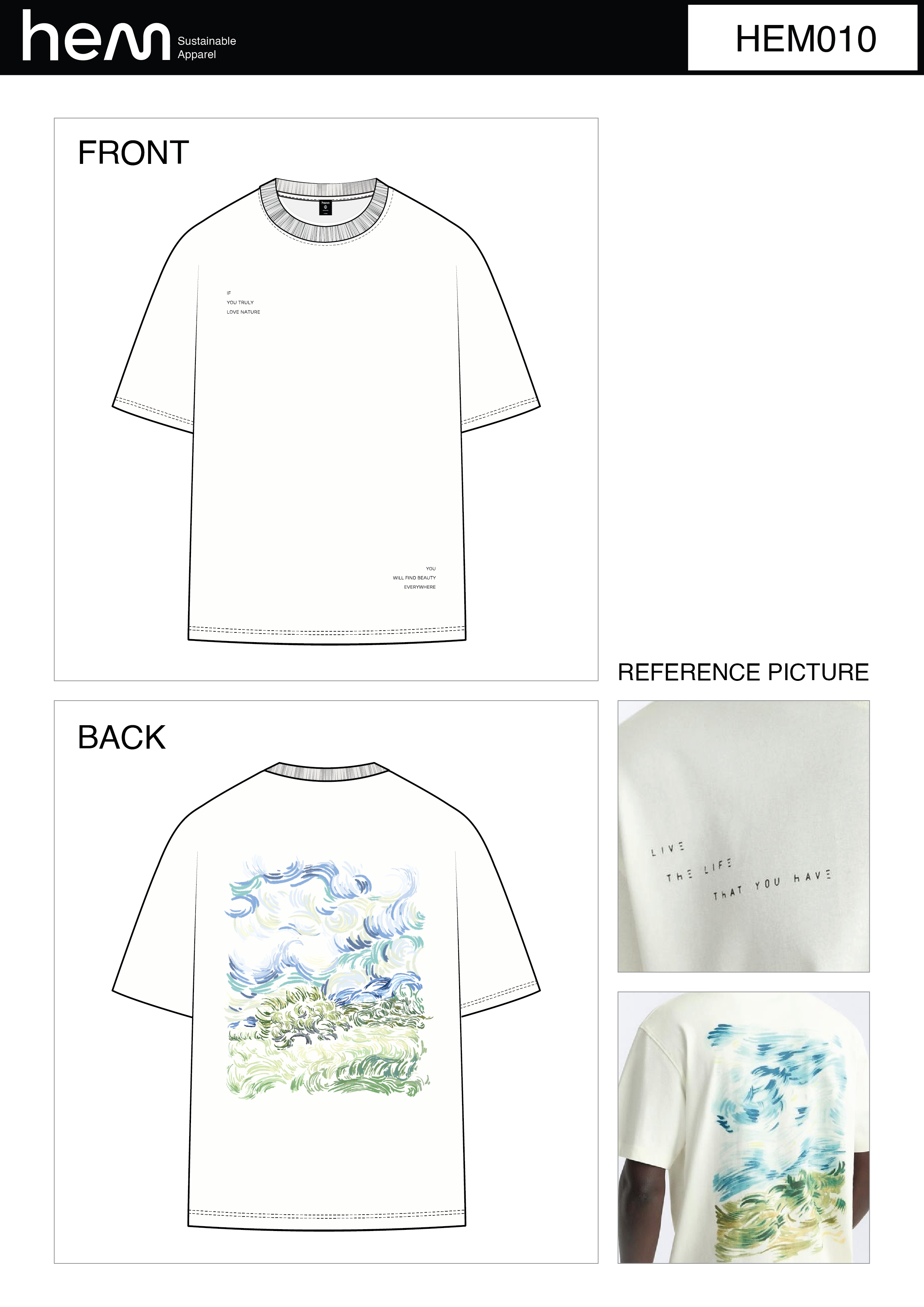 T-SHIRT HEM010