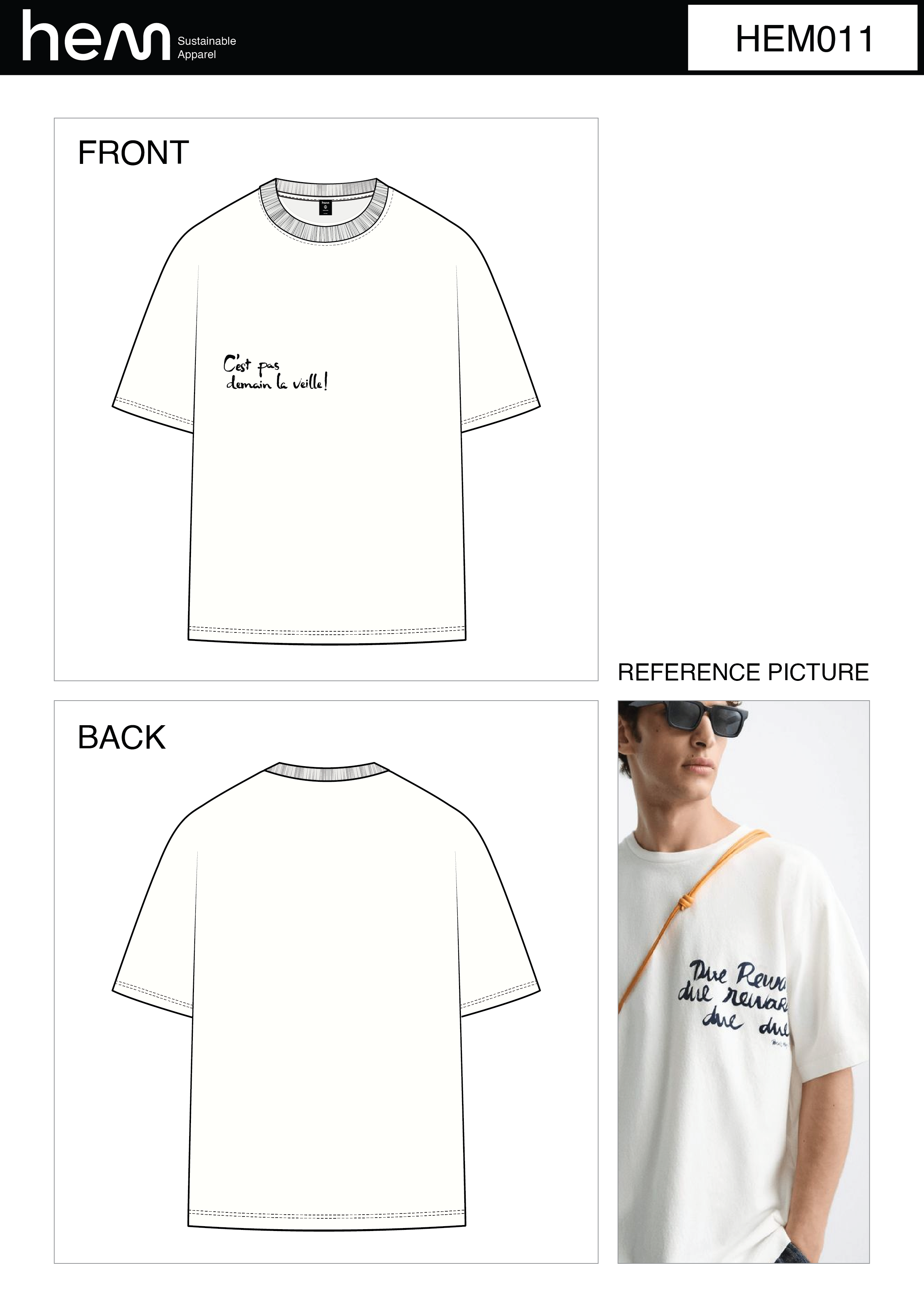 T-SHIRT HEM011