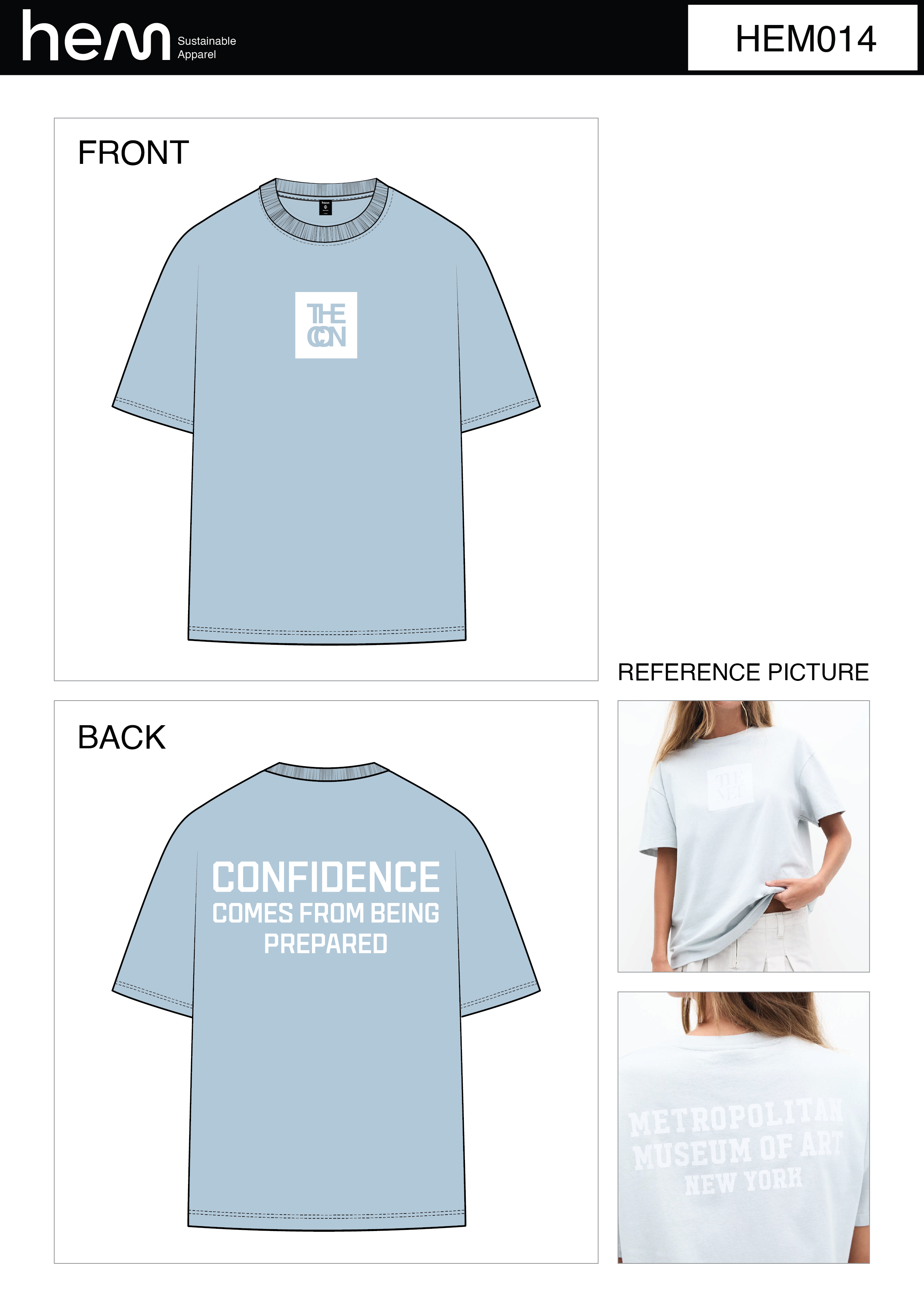 WOMEN T-SHIRT HEM014