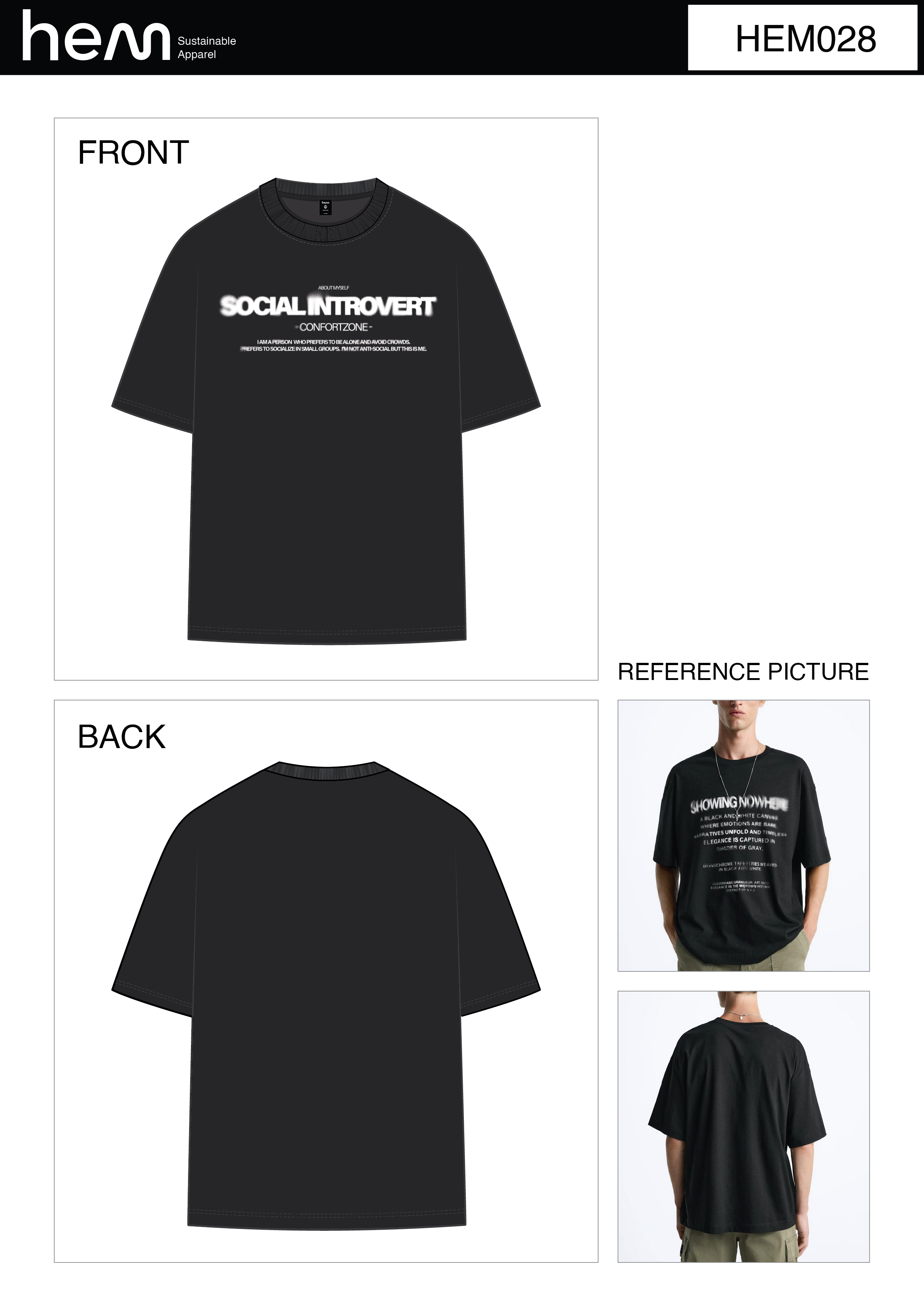 T-SHIRT HEM028