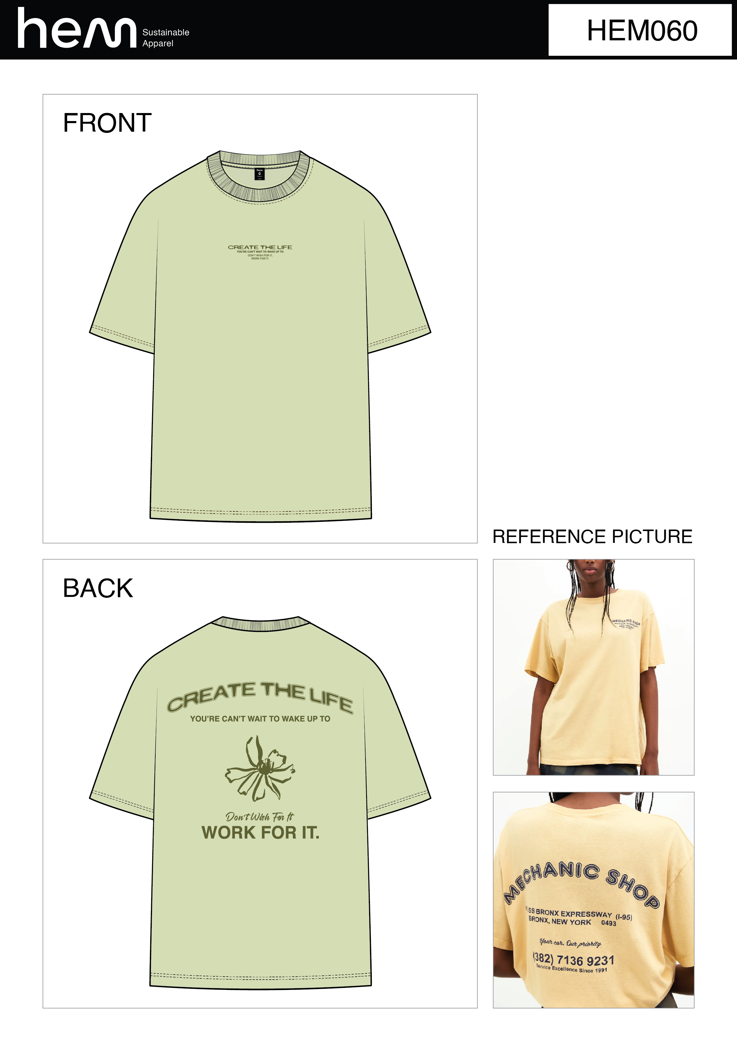 T-SHIRT HEM060