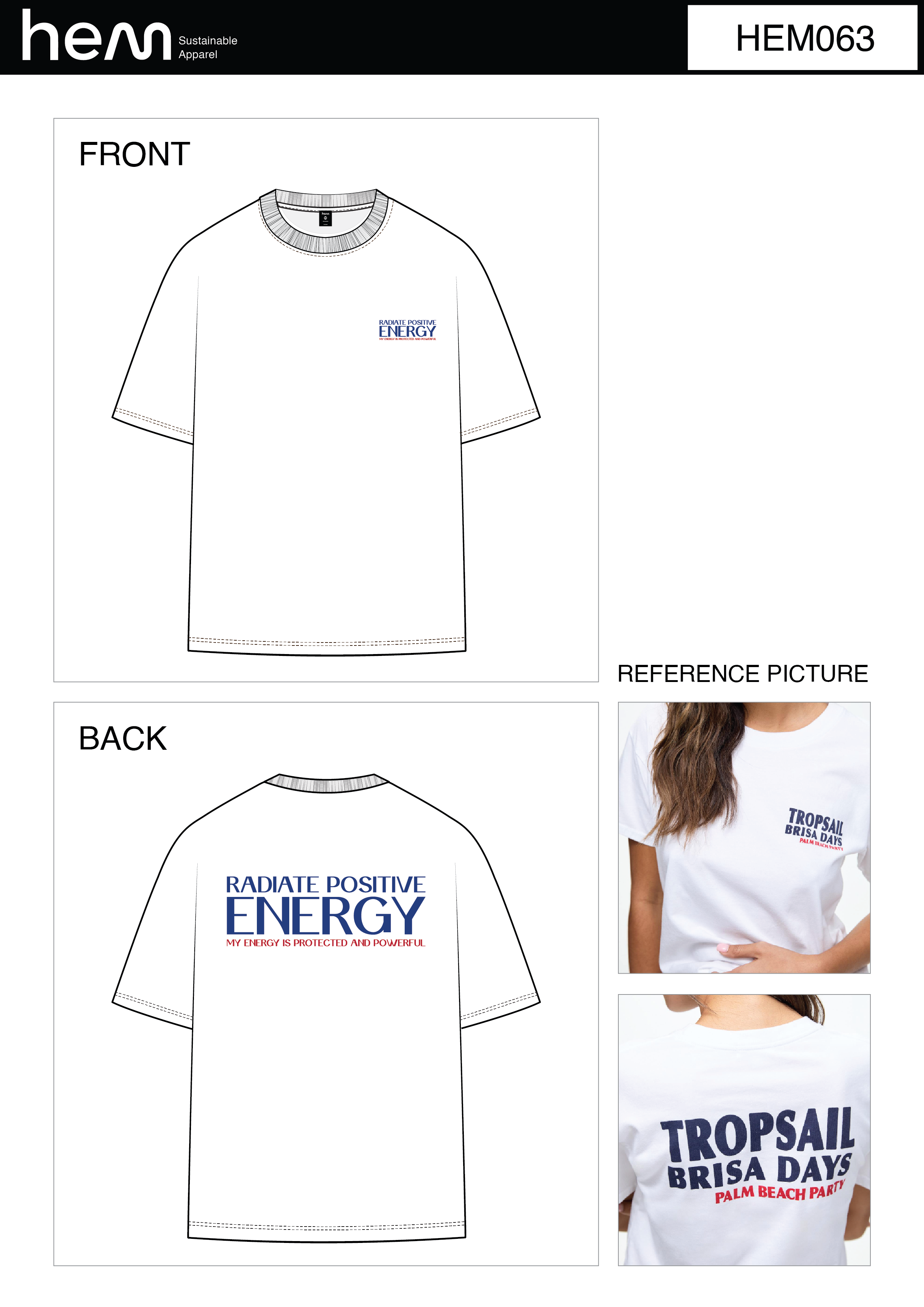 T-SHIRT HEM063