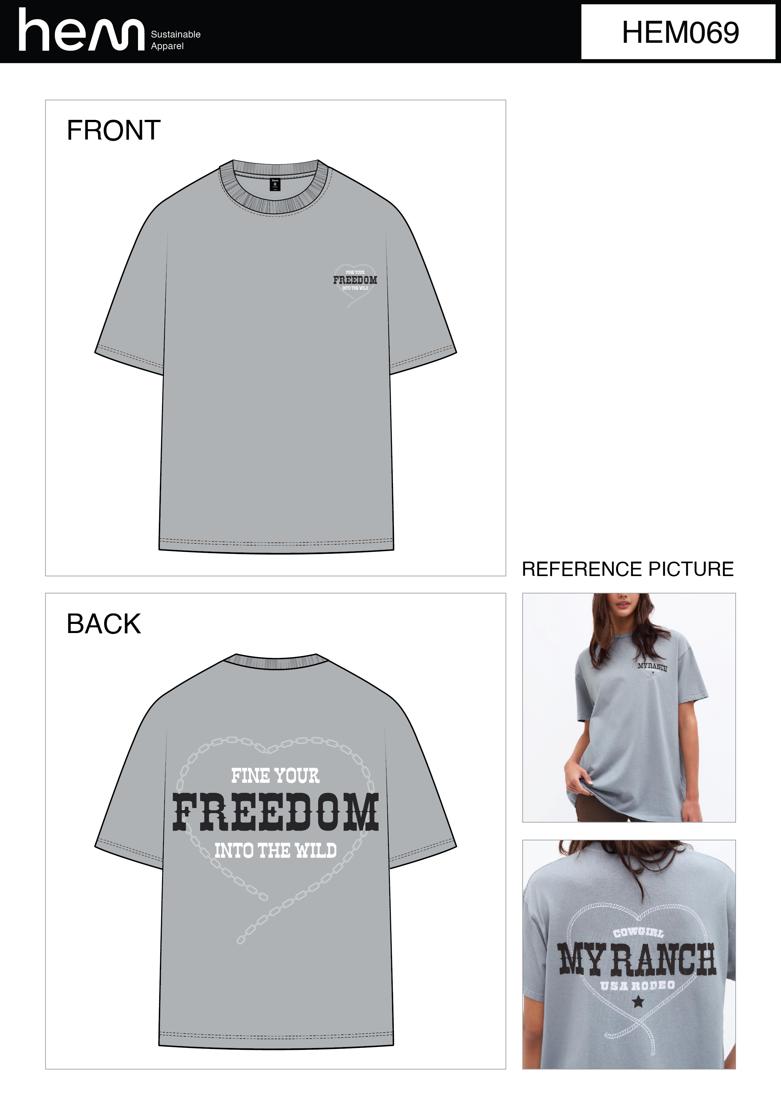 T-SHIRT HEM069