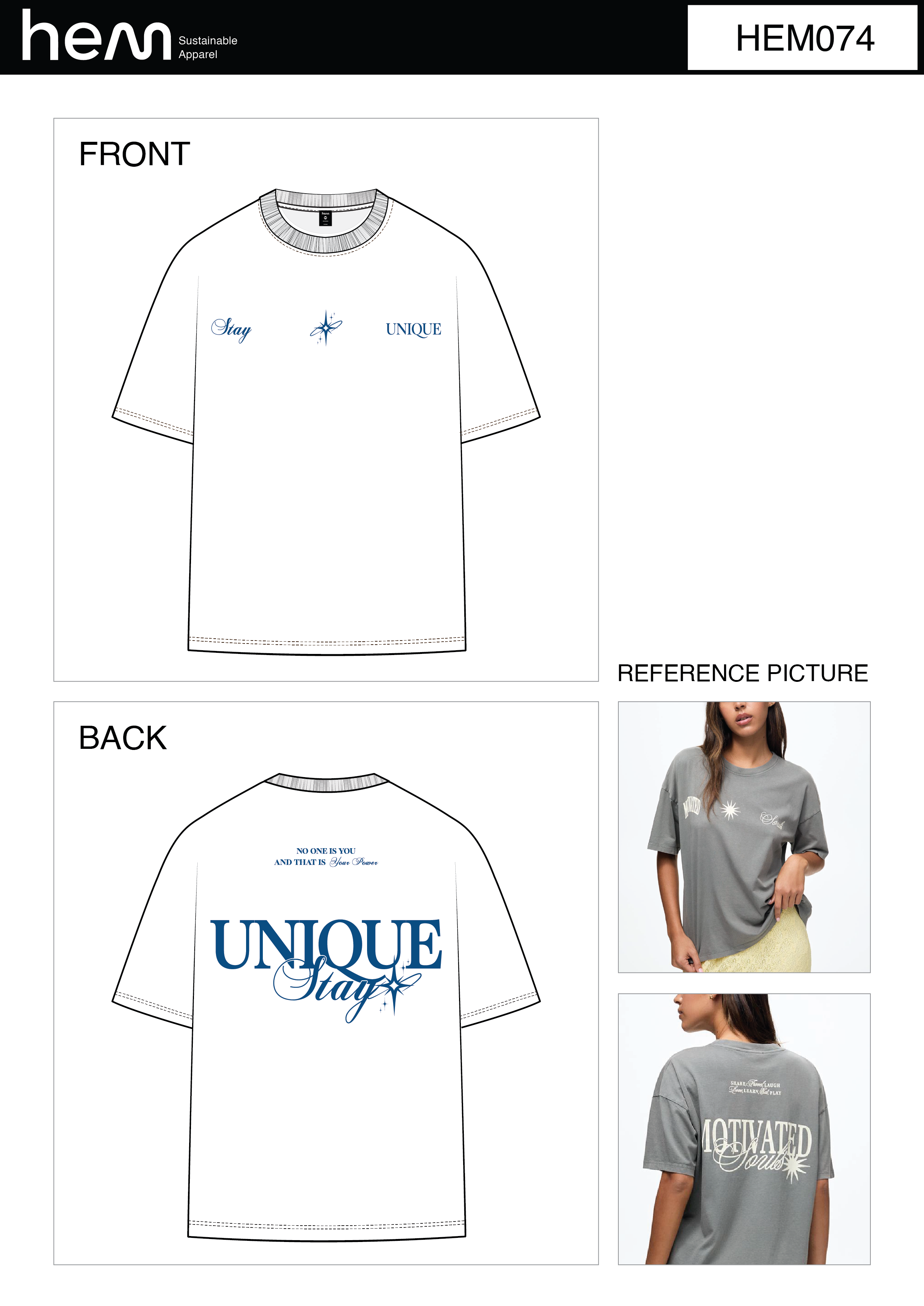 T-SHIRT HEM074