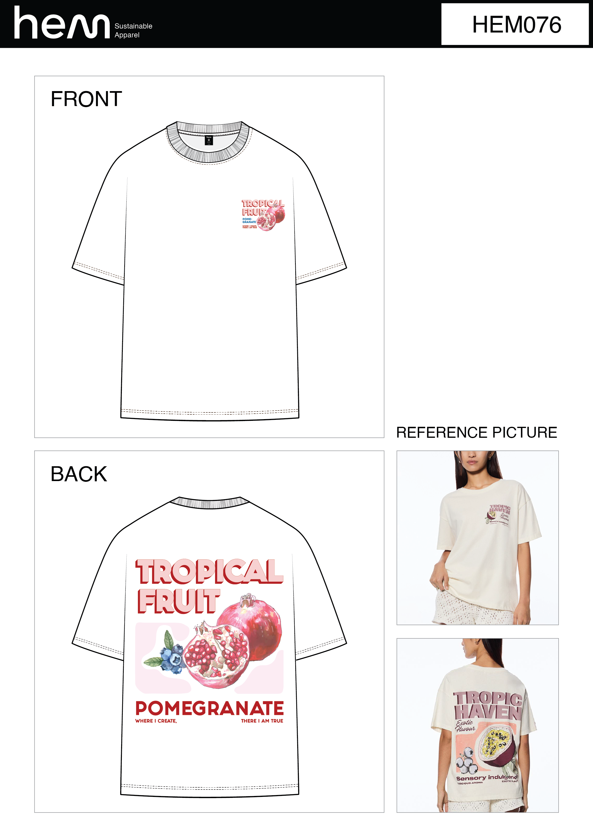 T-SHIRT HEM076