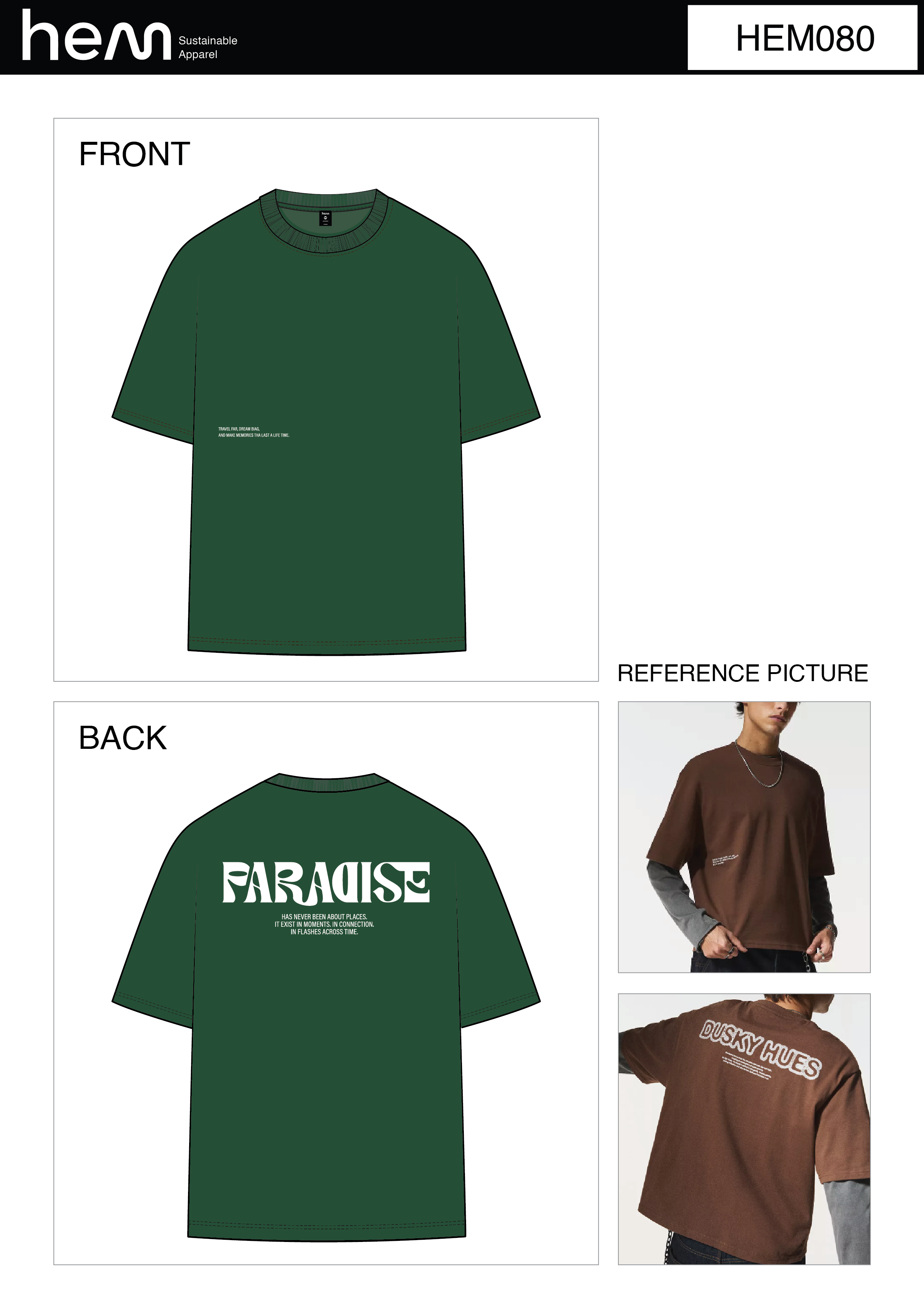T-SHIRT HEM080