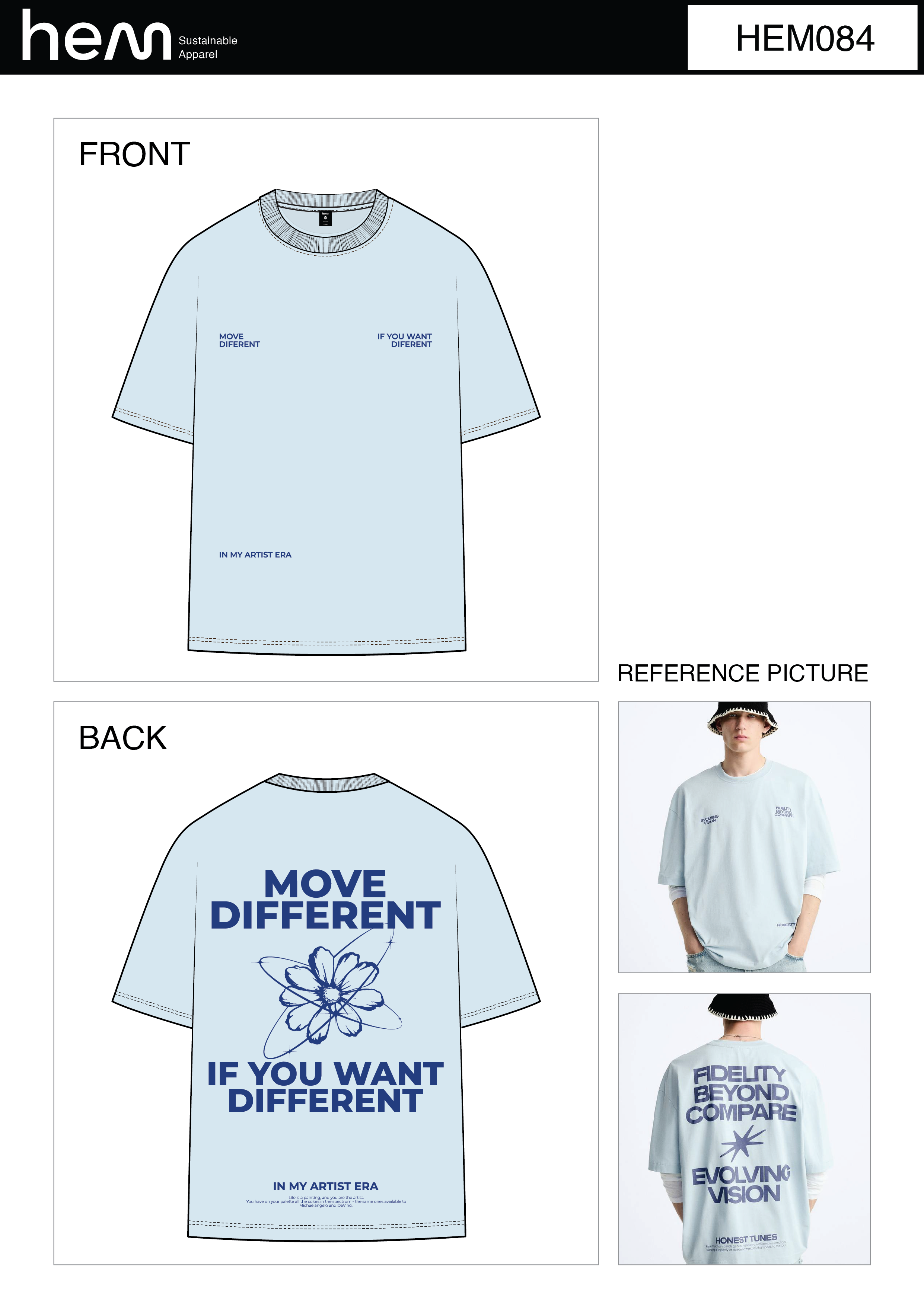 T-SHIRT HEM084