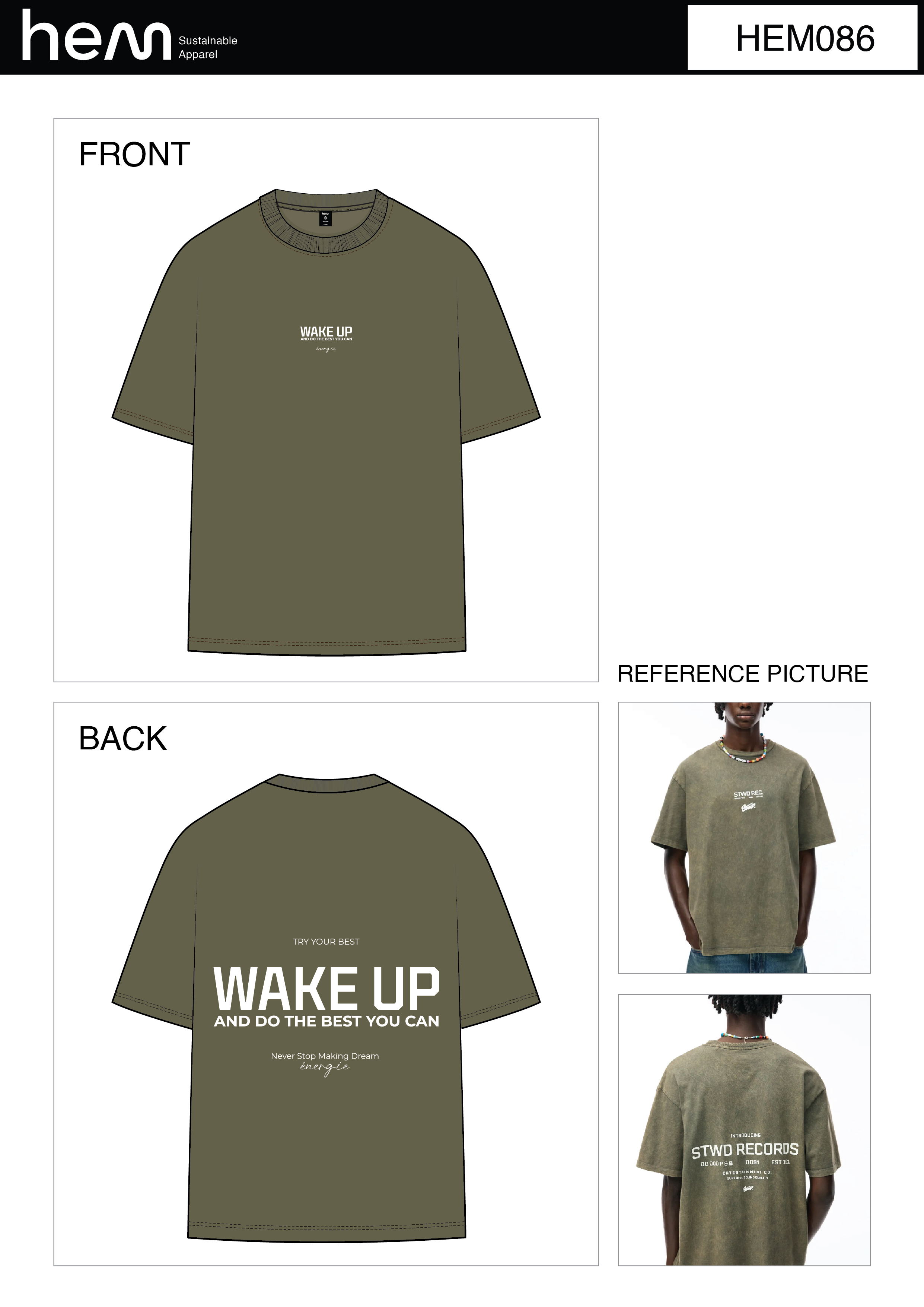 T-SHIRT HEM086
