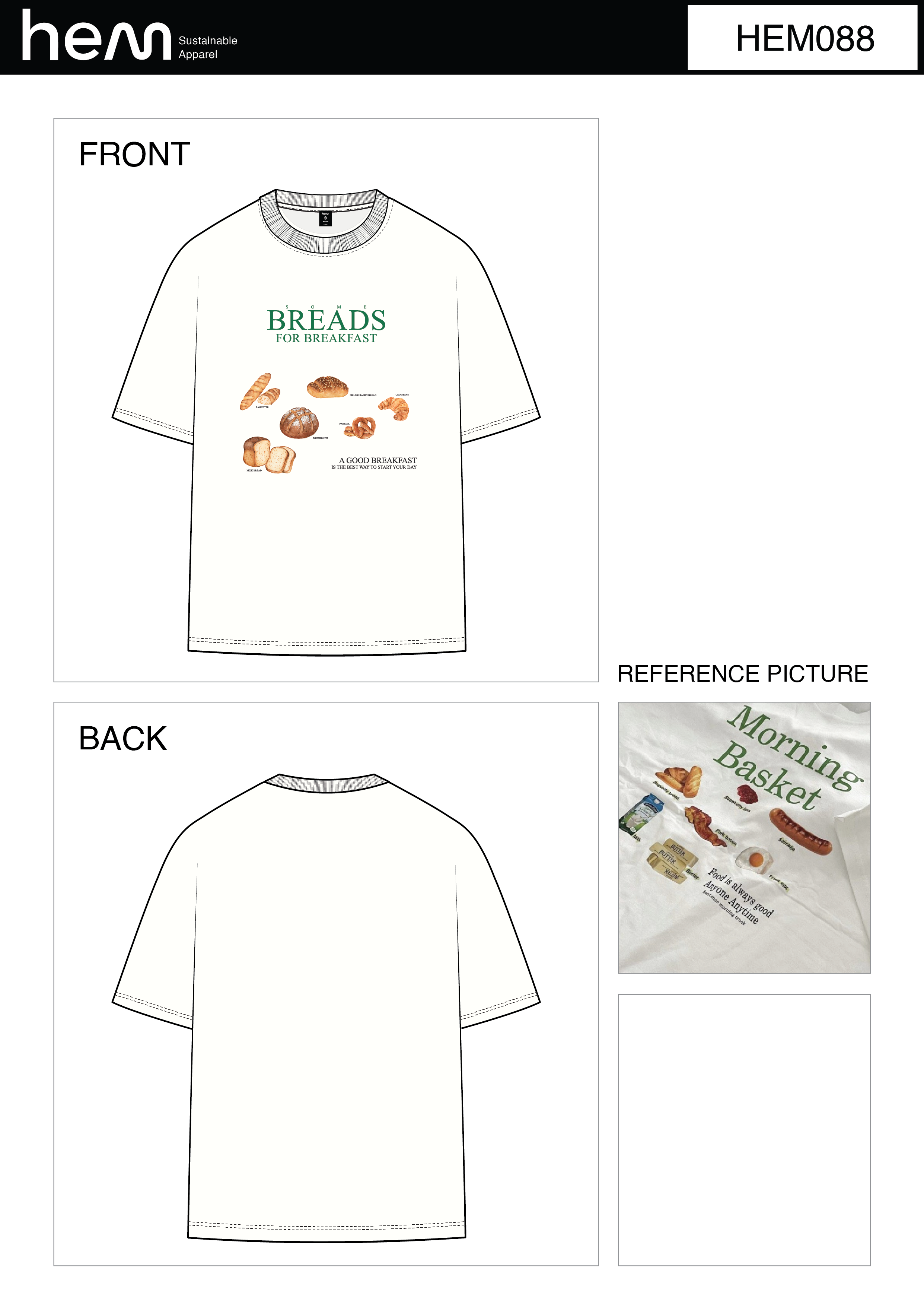 T-SHIRT HEM088
