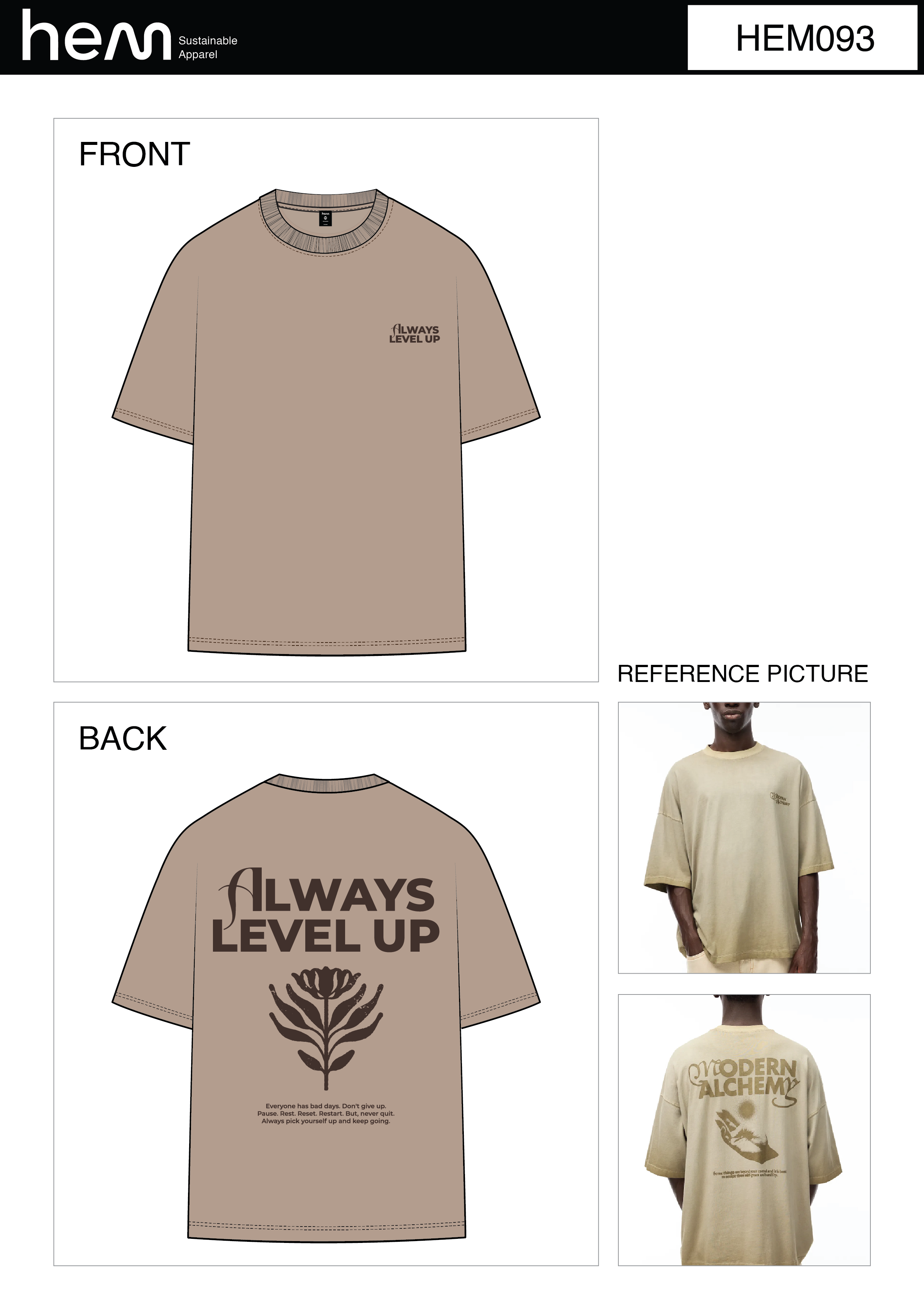 T-SHIRT HEM093