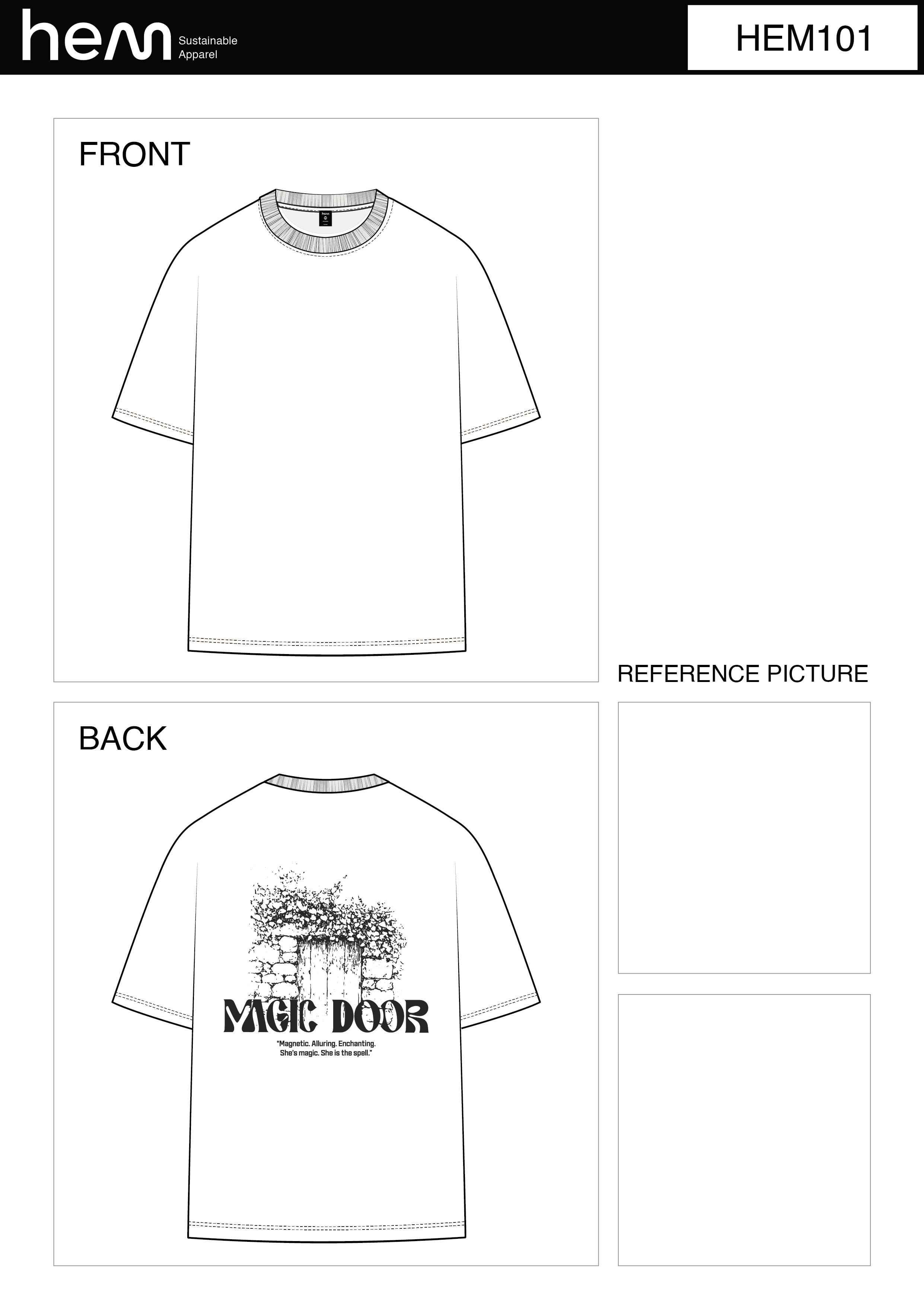 T-SHIRT HEM101