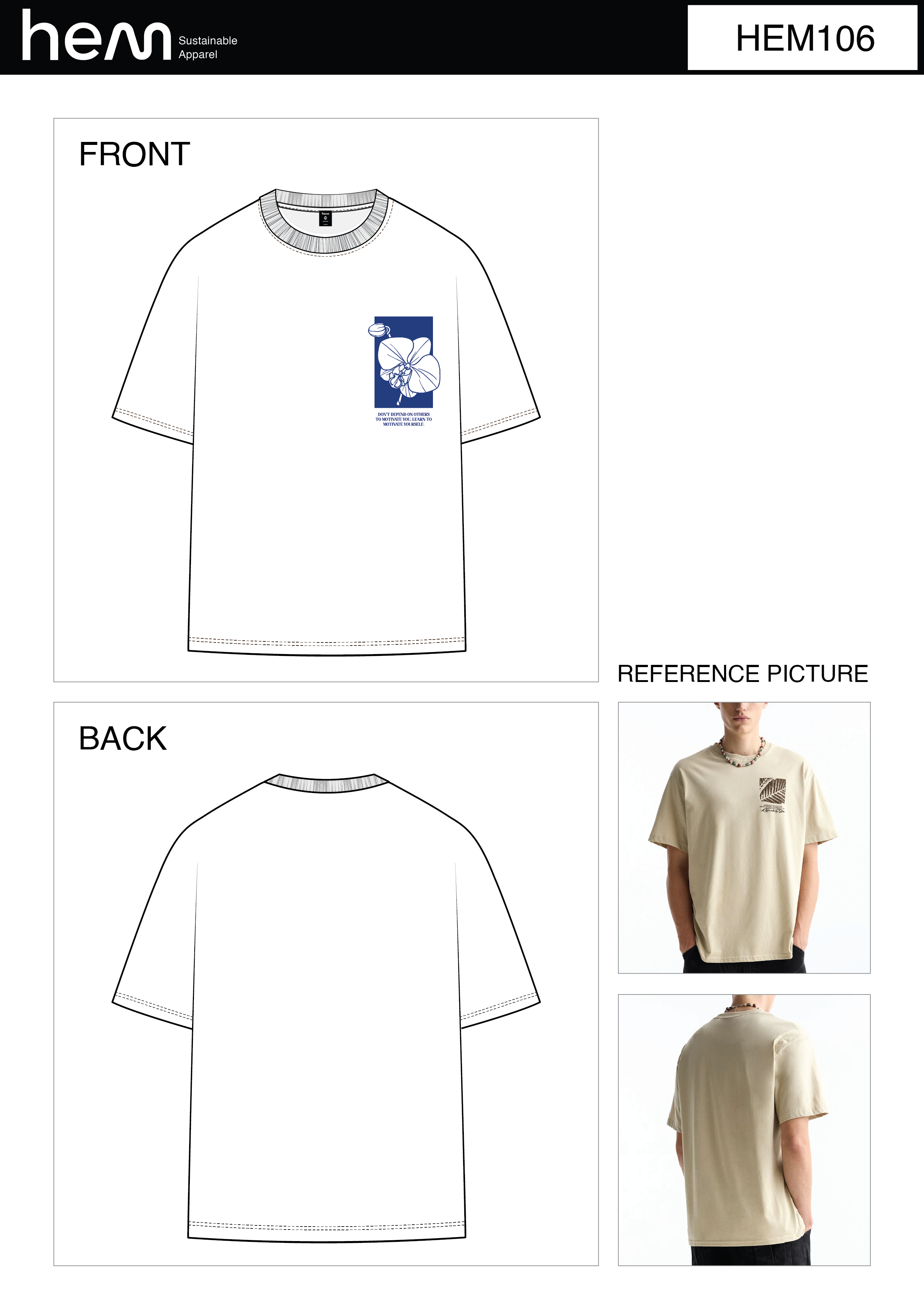 T-SHIRT HEM106