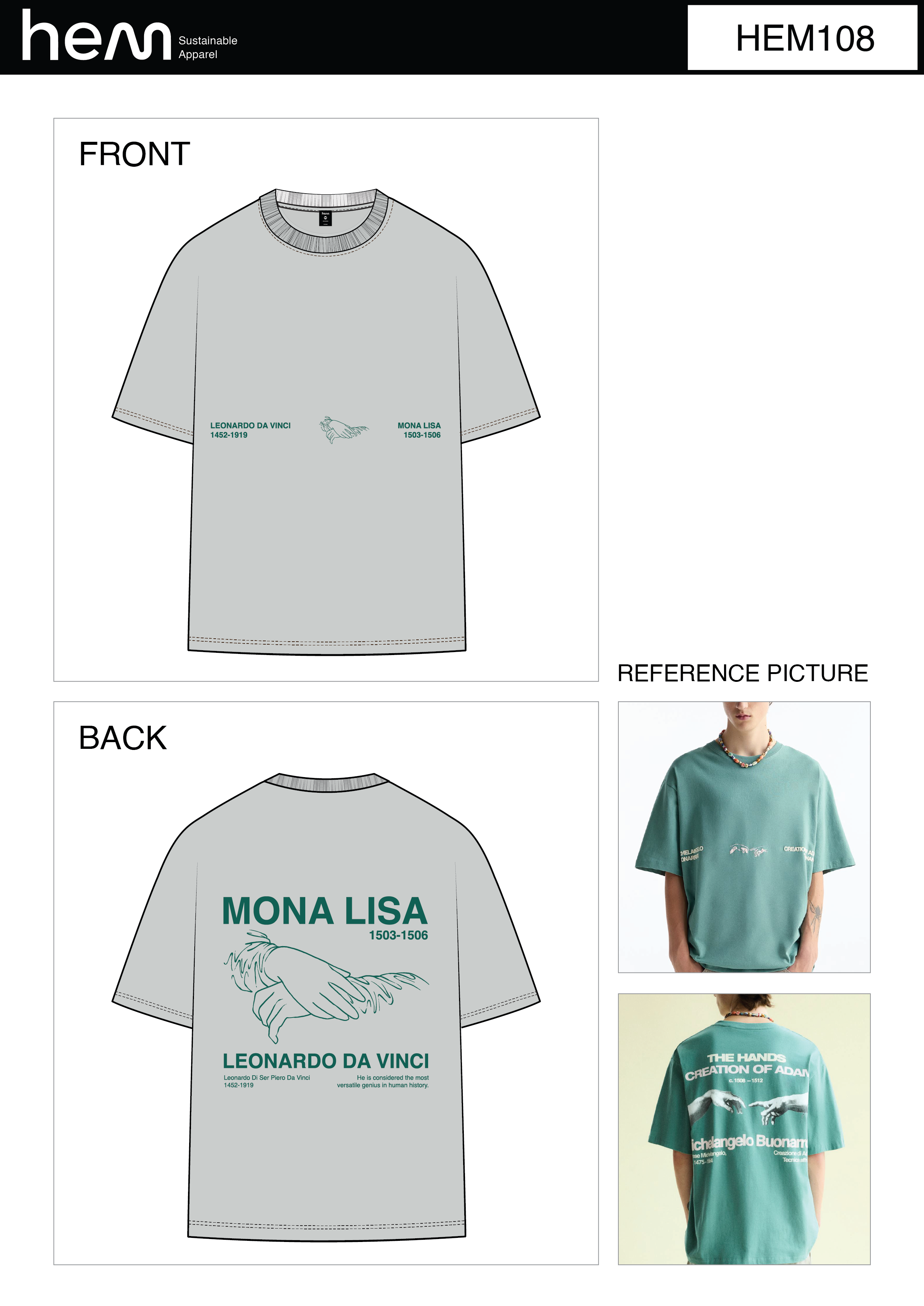 T-SHIRT HEM108