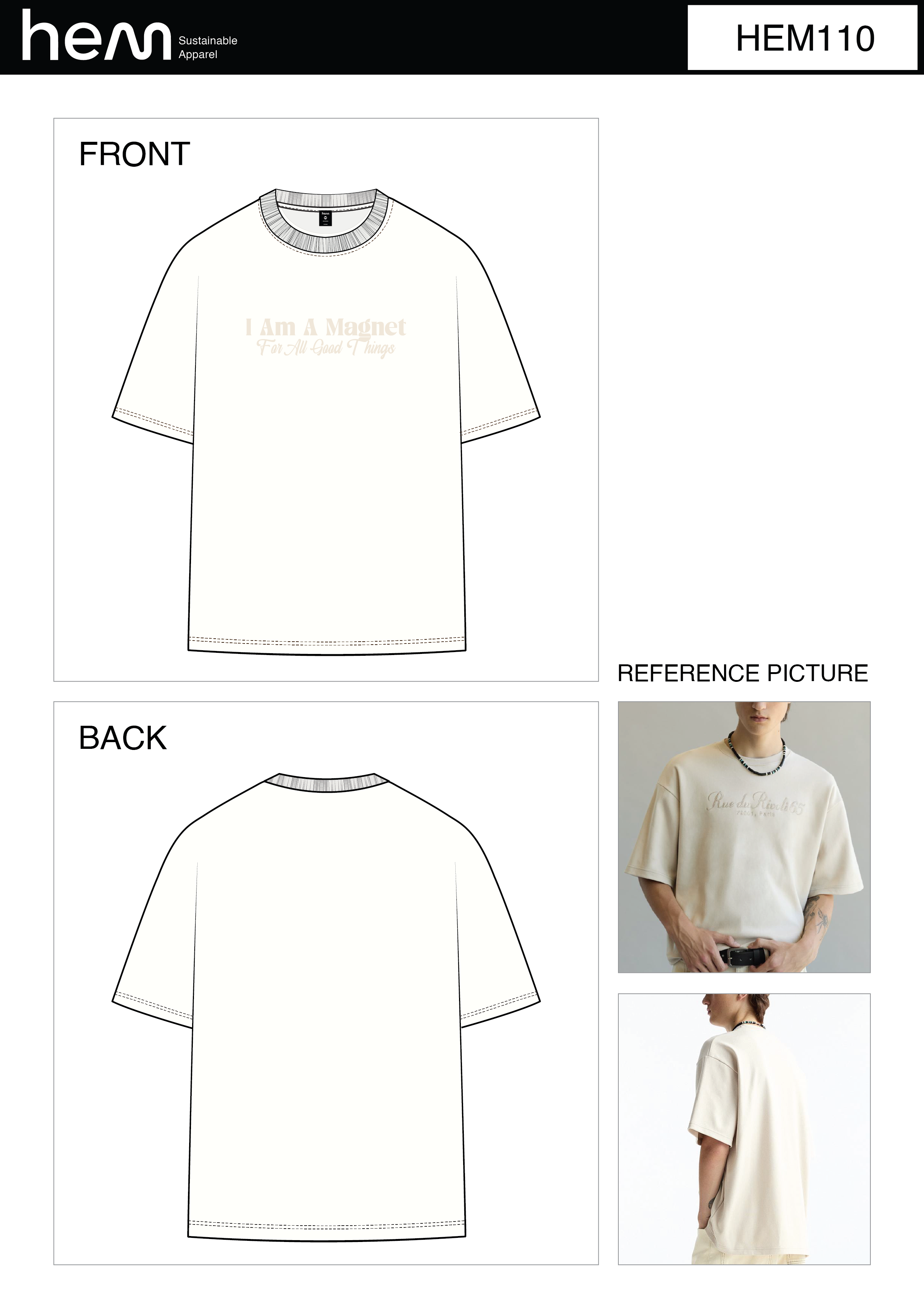T-SHIRT HEM110