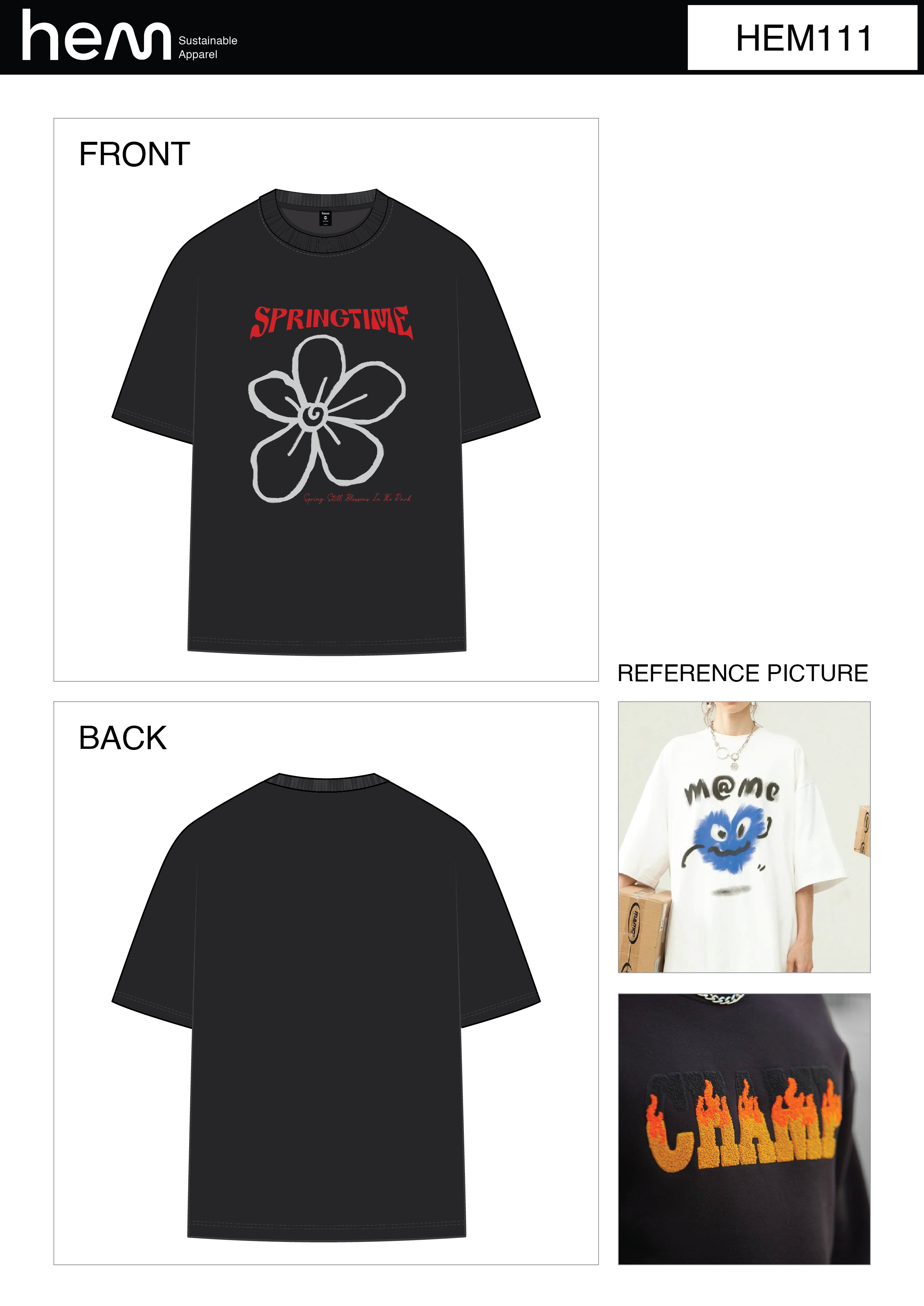 T-SHIRT HEM111
