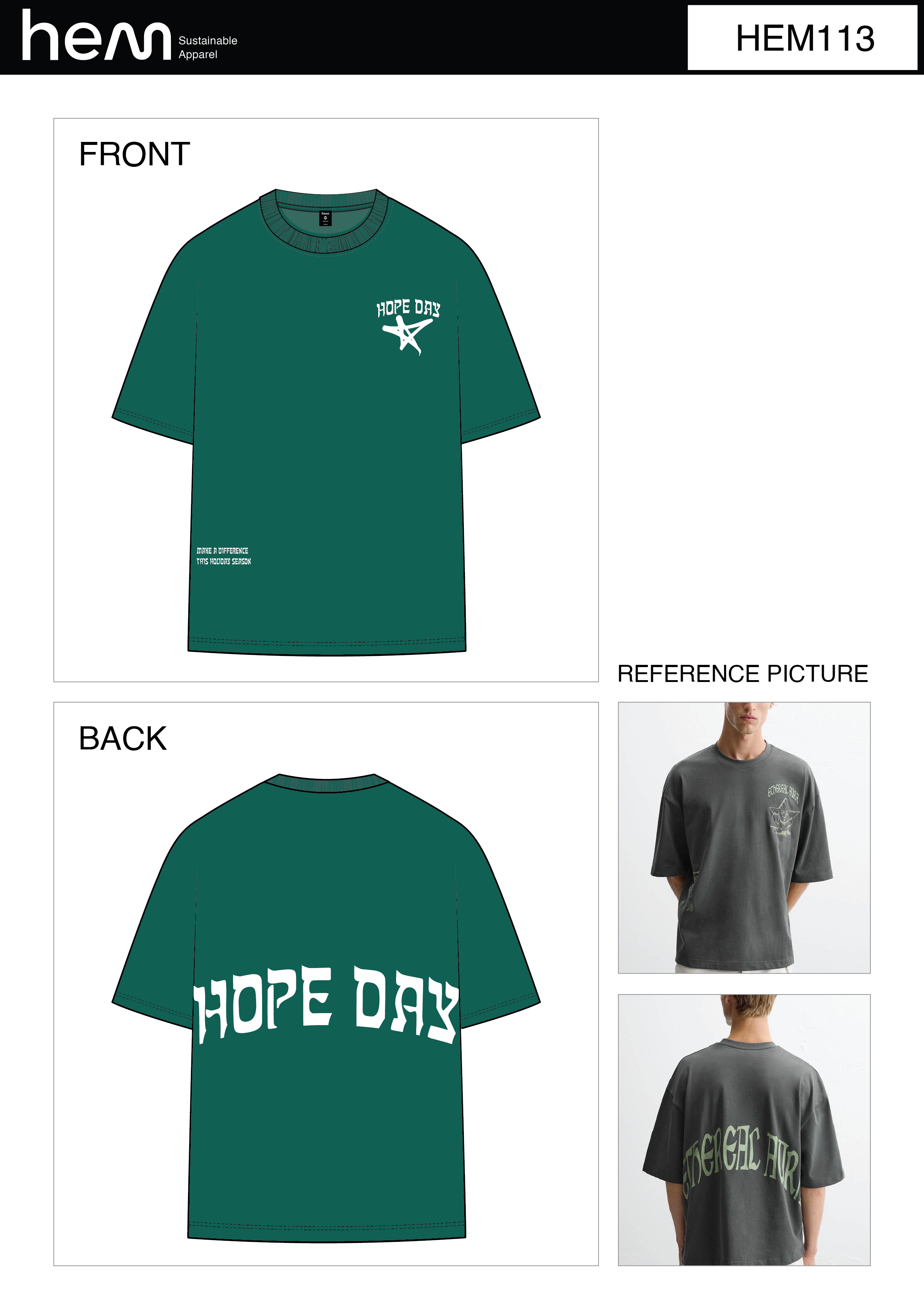 T-SHIRT HEM113