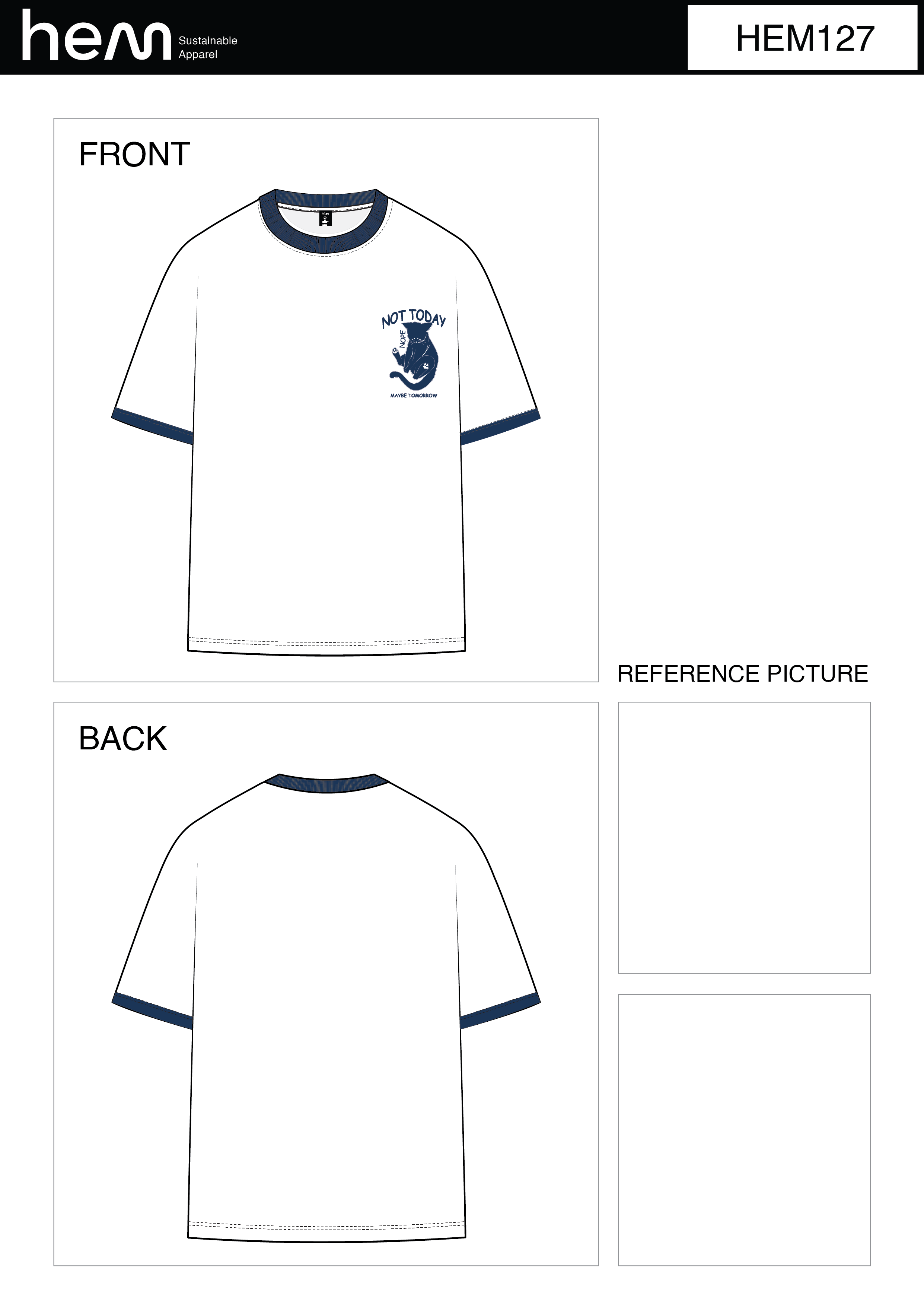 T-SHIRT HEM127