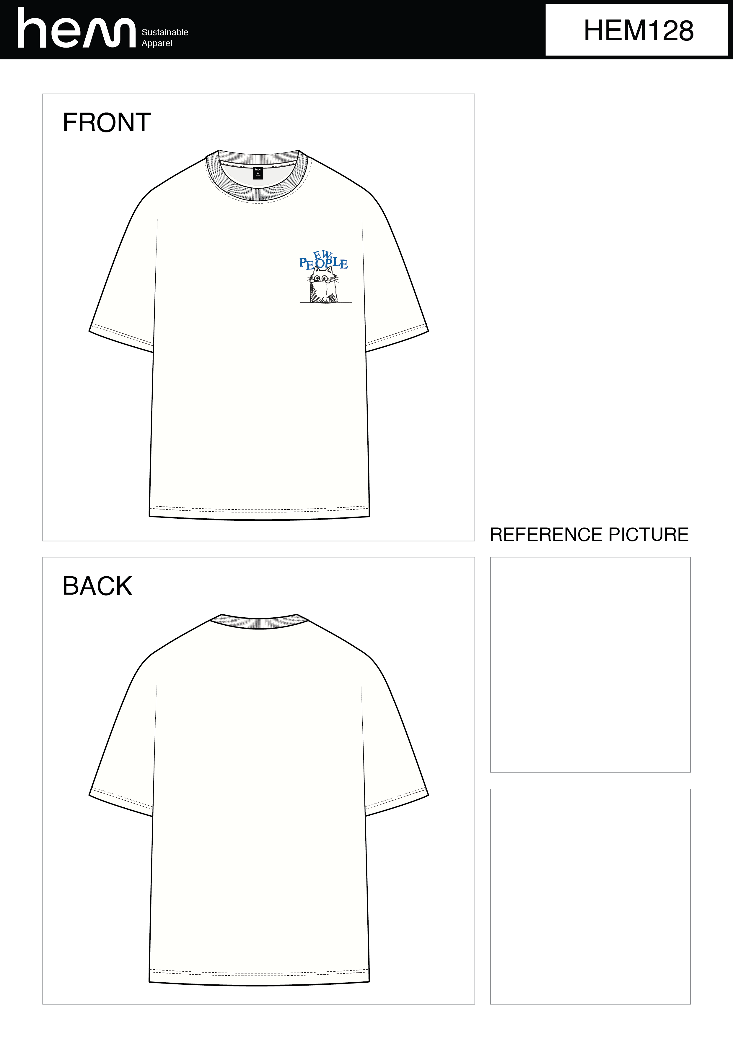 T-SHIRT HEM128