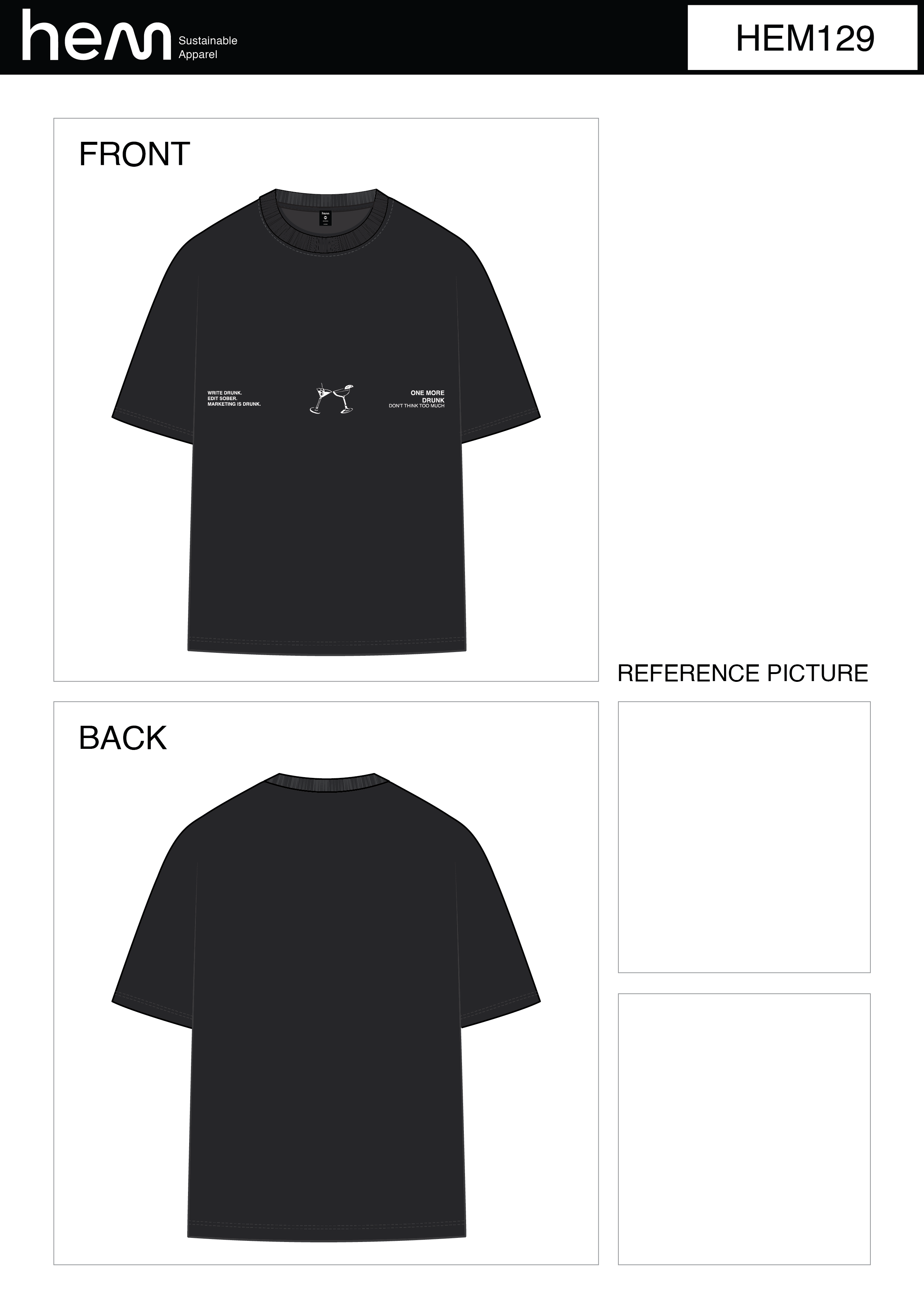 T-SHIRT HEM129