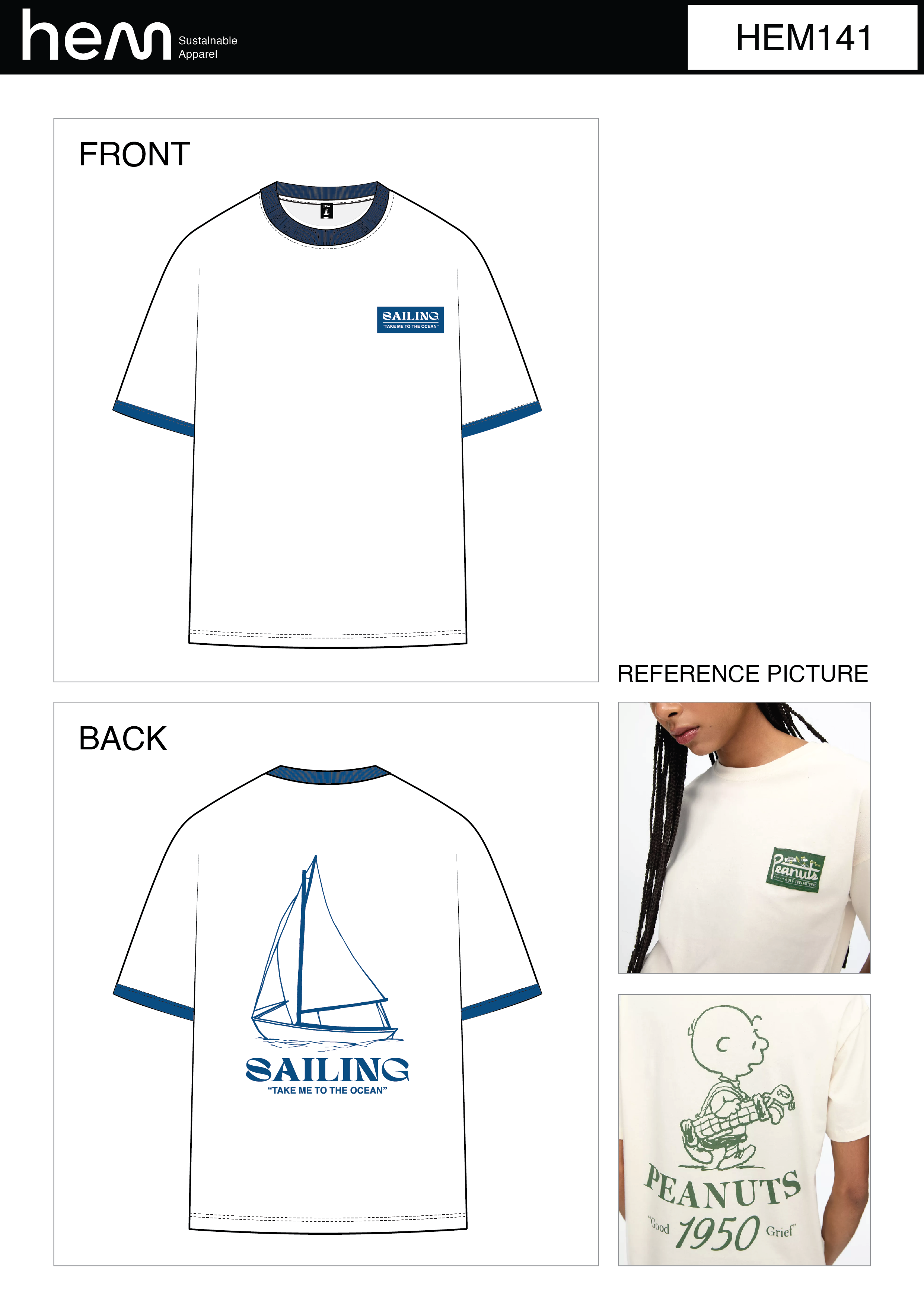 T-SHIRT HEM141
