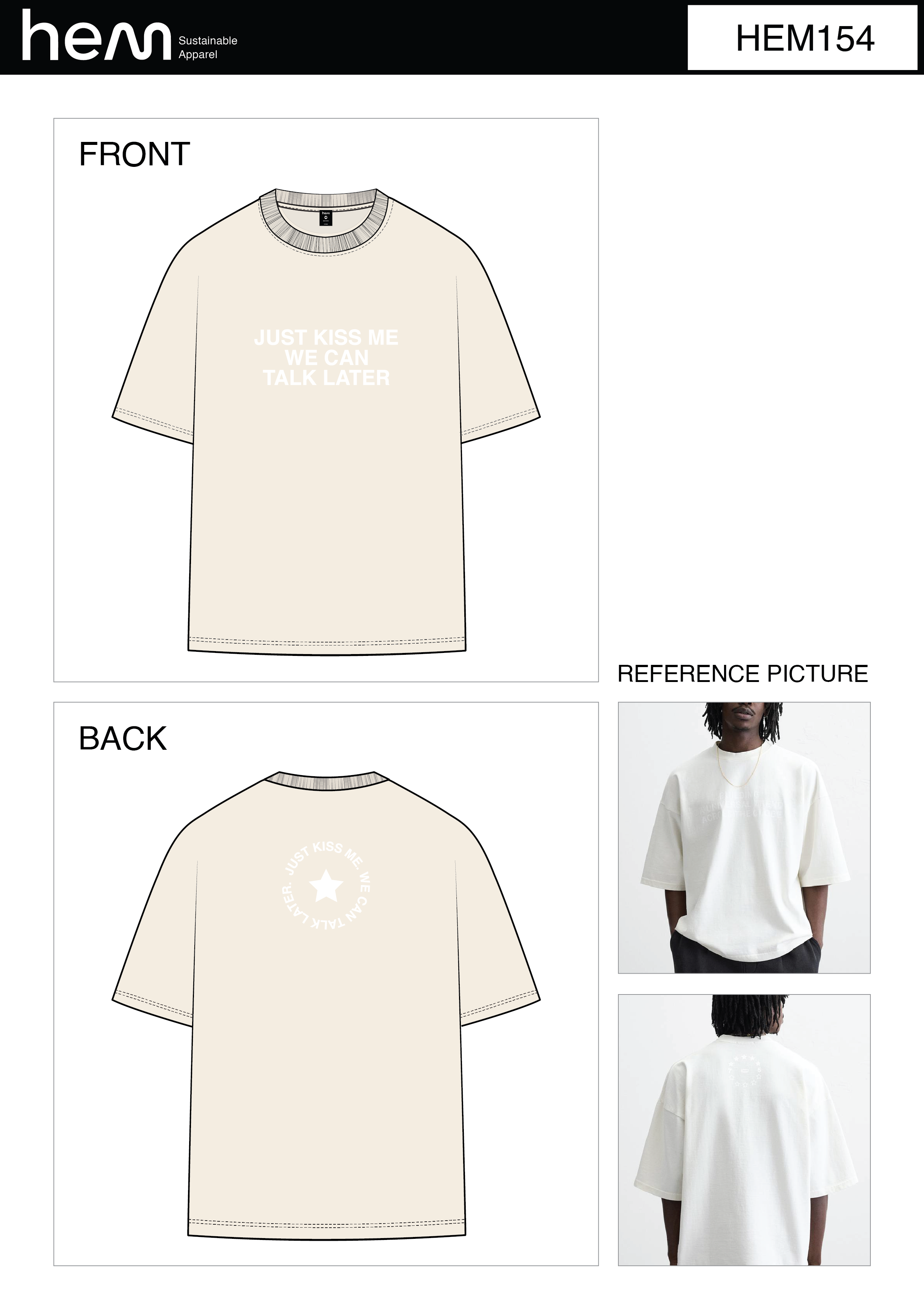 T-SHIRT HEM154