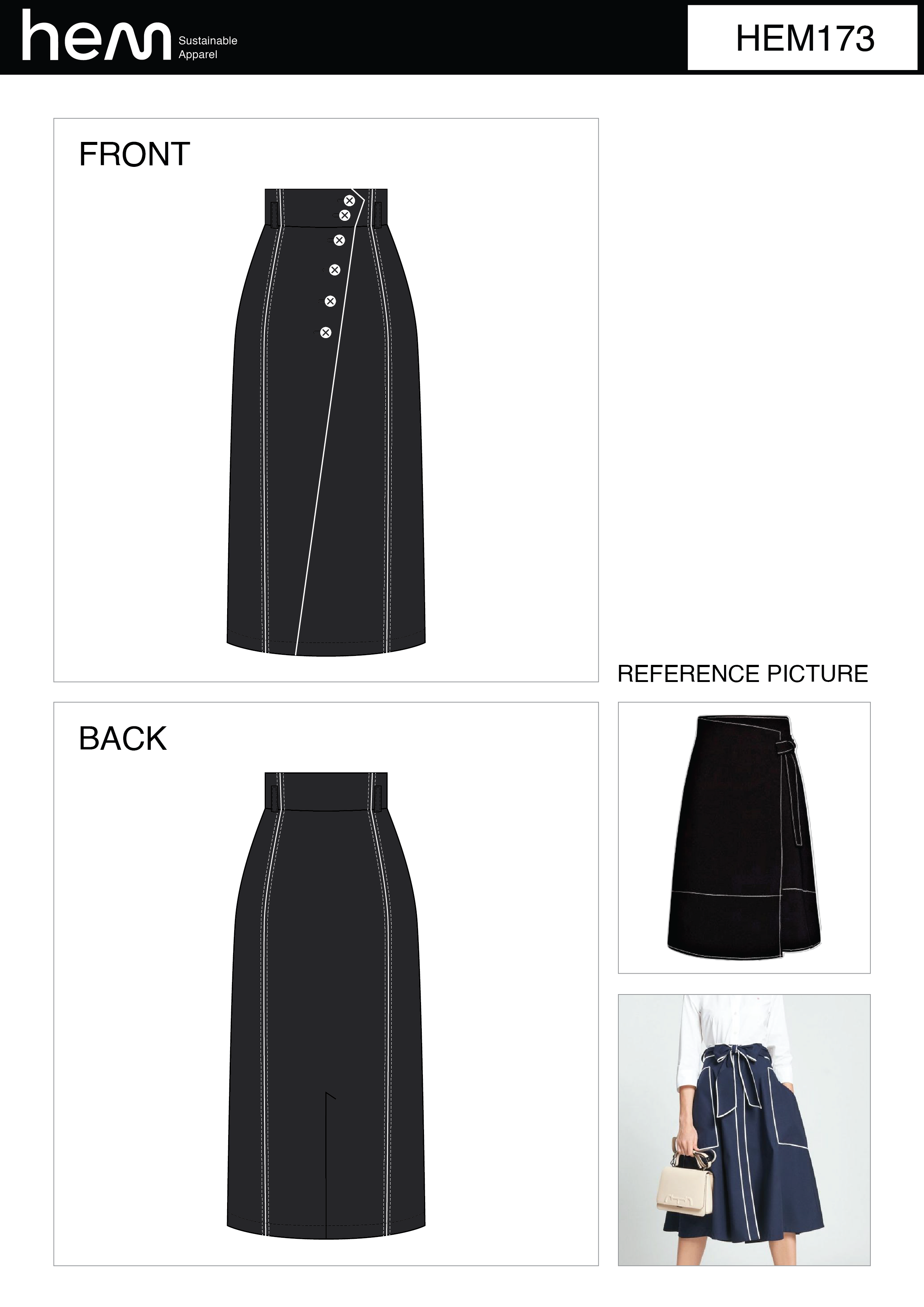 SKIRT HEM173