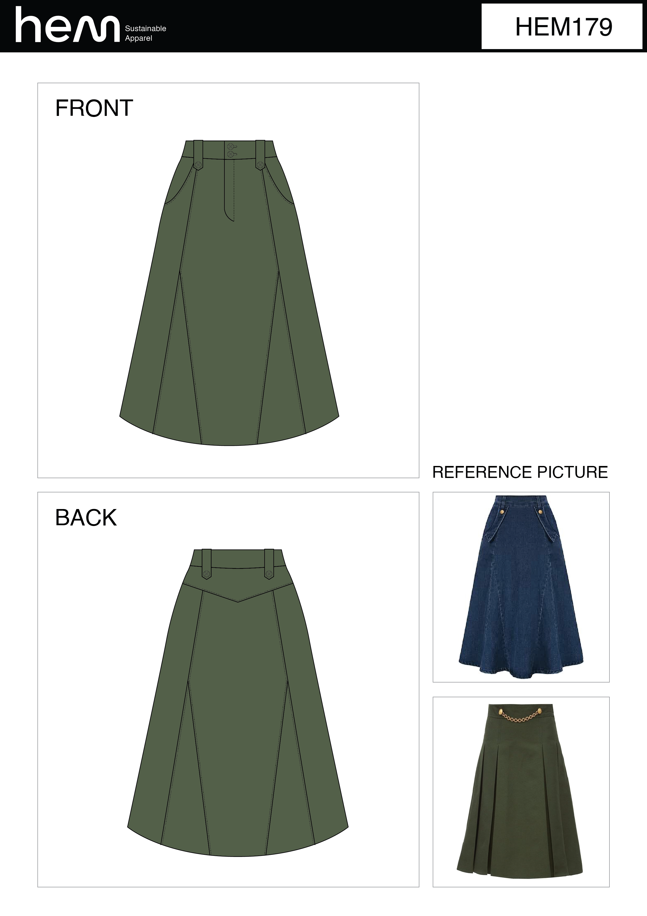 SKIRT HEM179