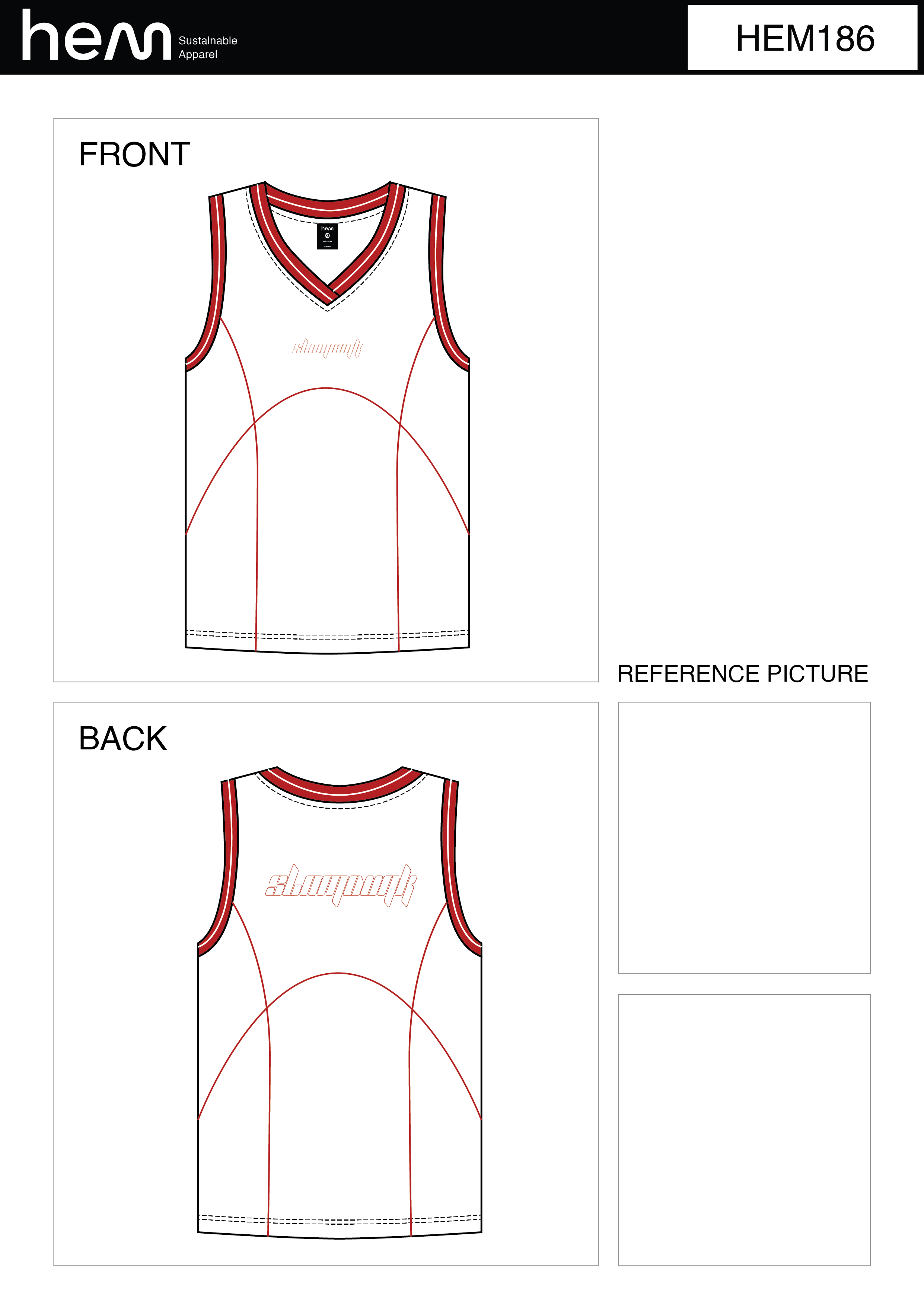 TANK TOP HEM186