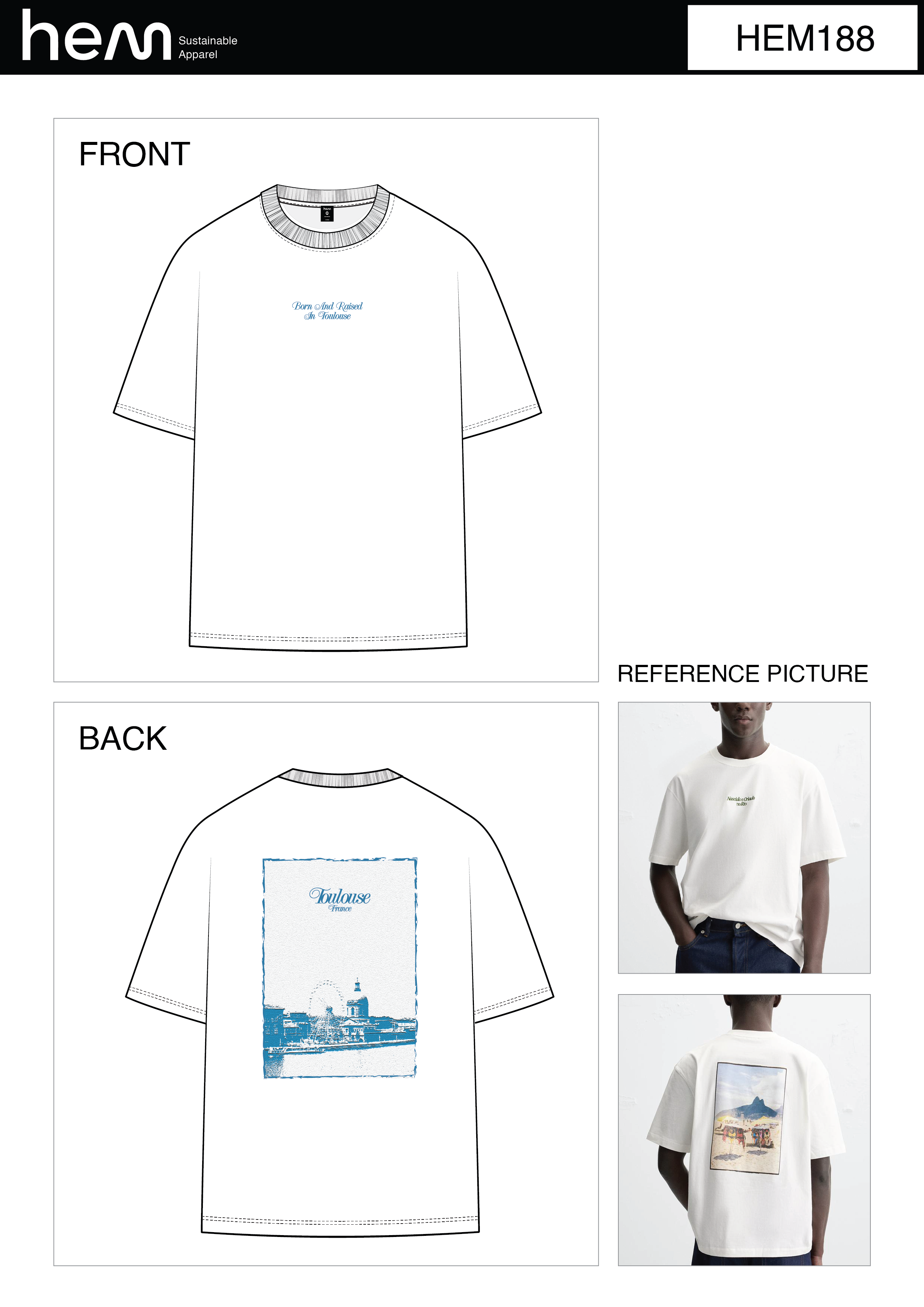 T-SHIRT HEM188