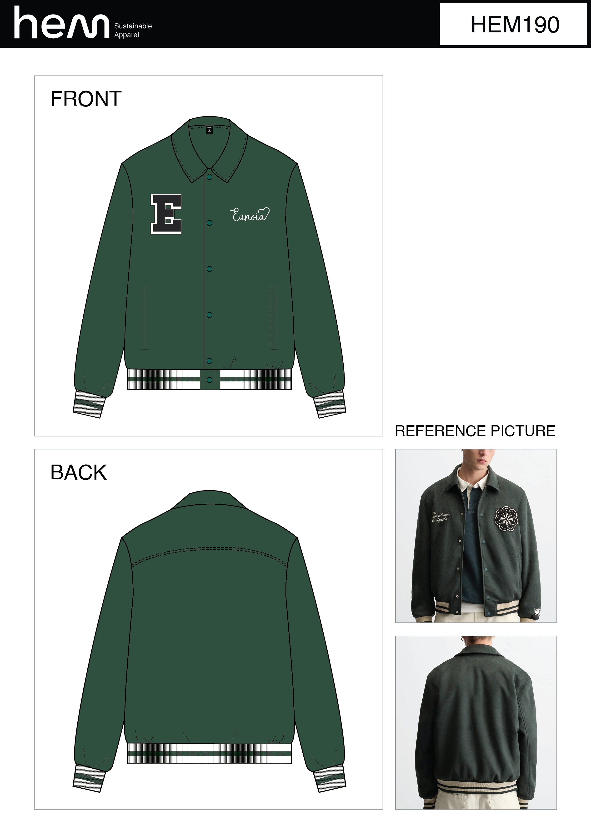 JACKET HEM190