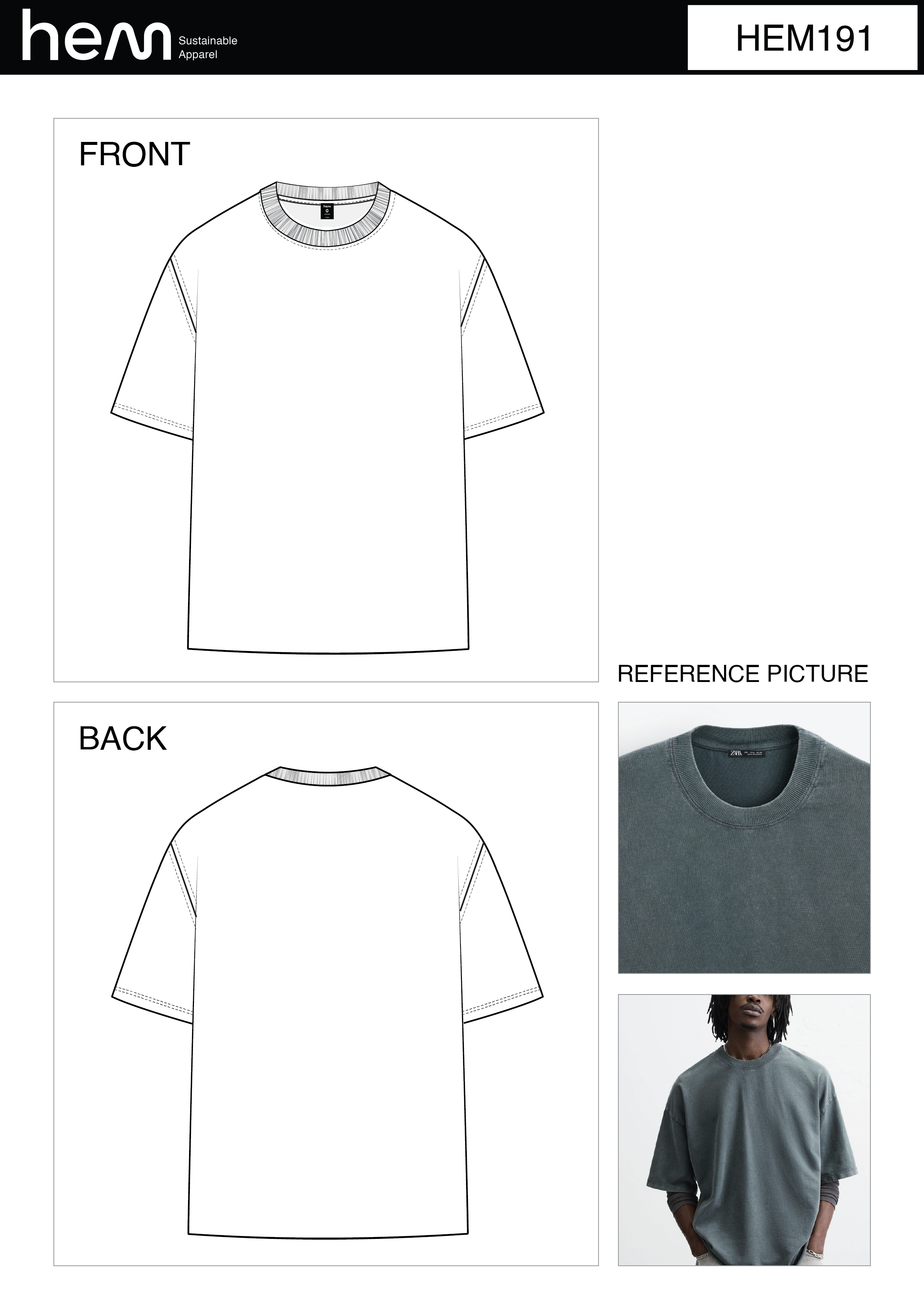 T-SHIRT HEM191