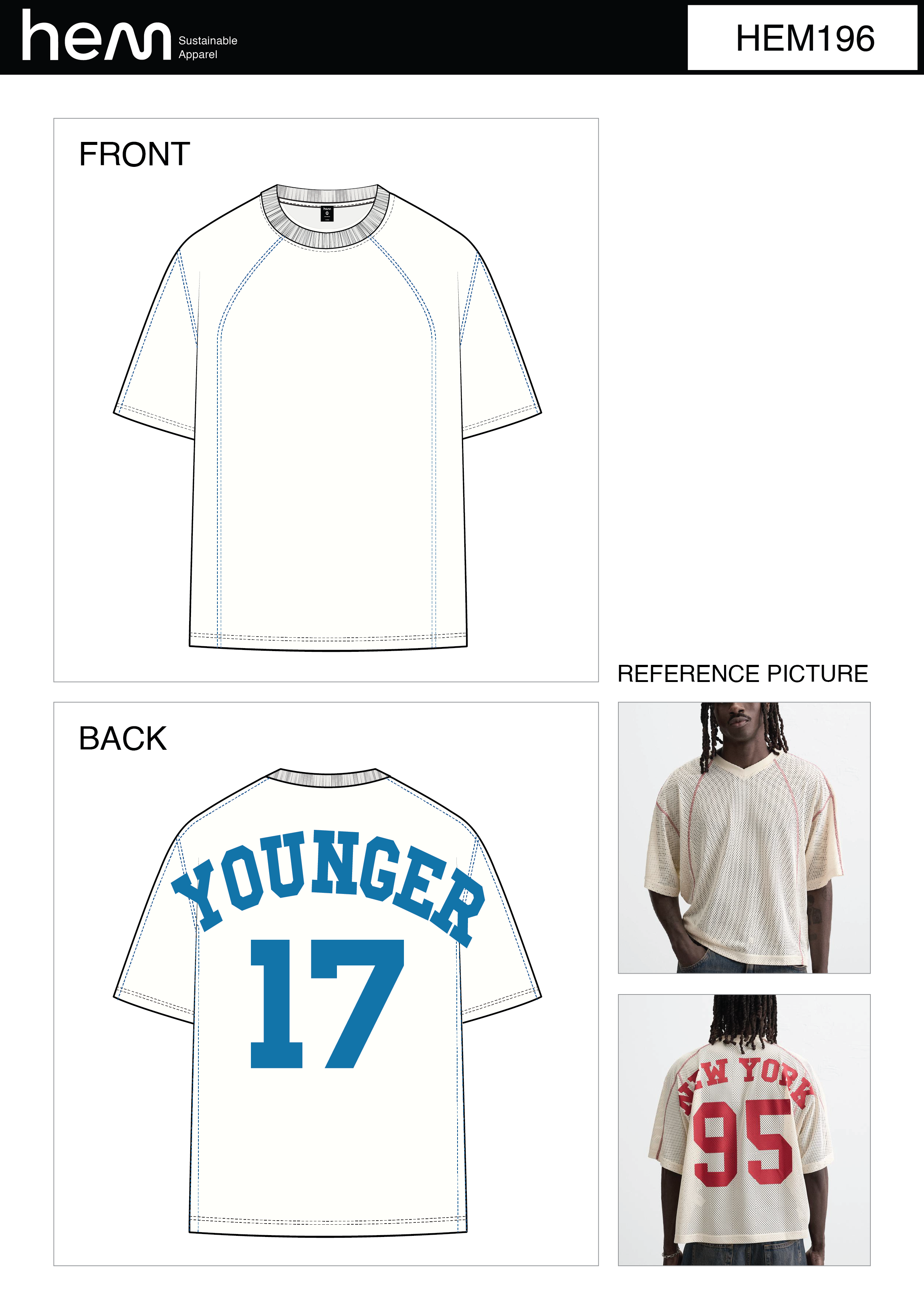 T-SHIRT HEM196