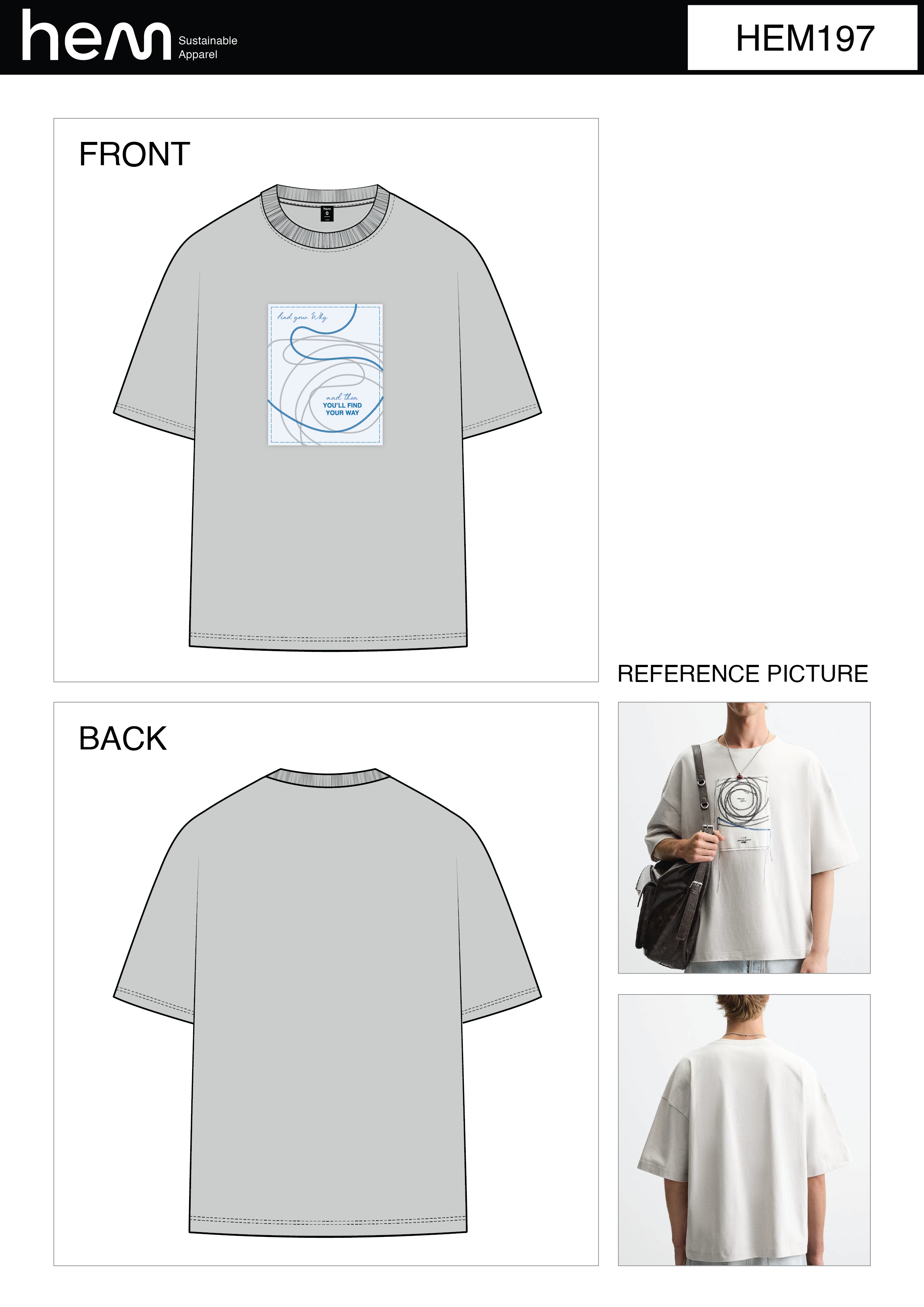 T-SHIRT HEM197