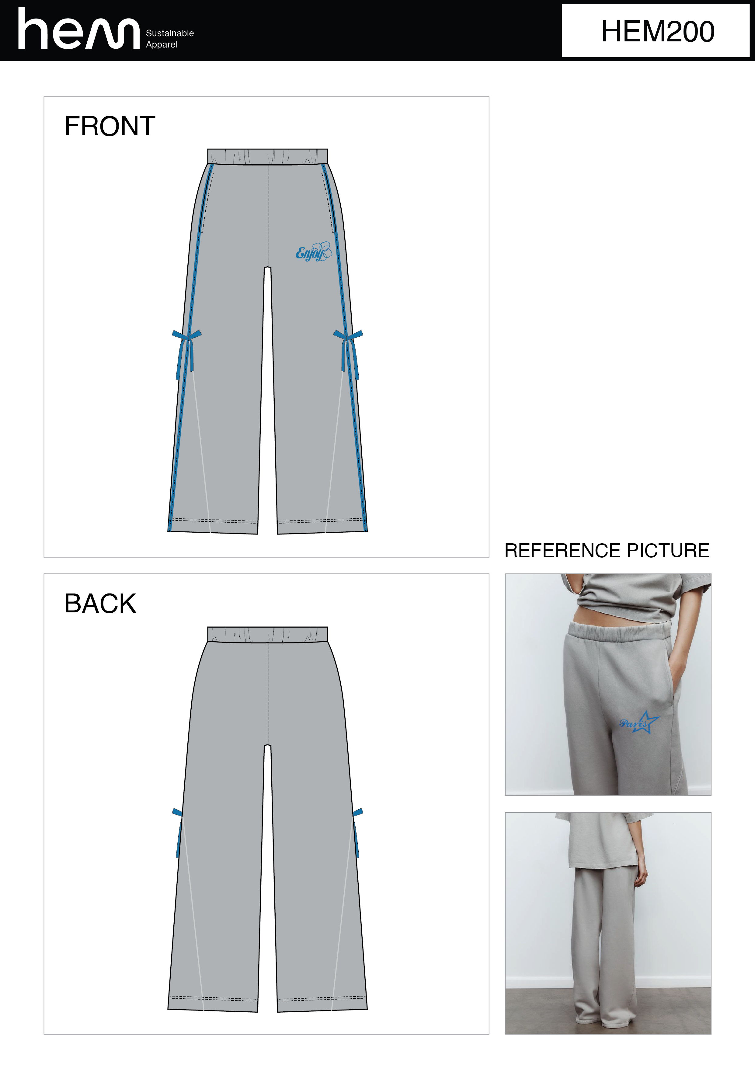 WOMEN PANTS HEM200