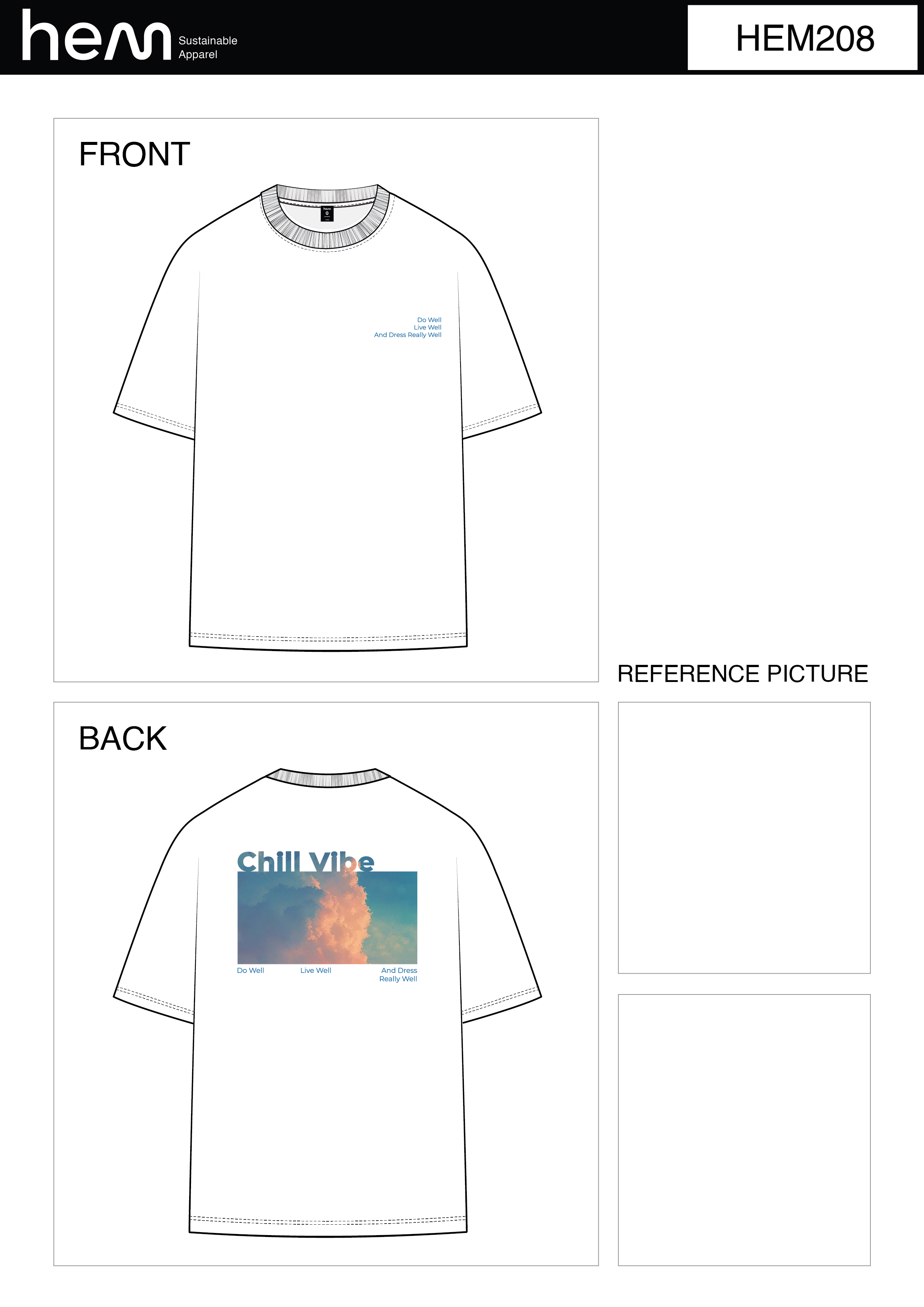 T-SHIRT HEM208