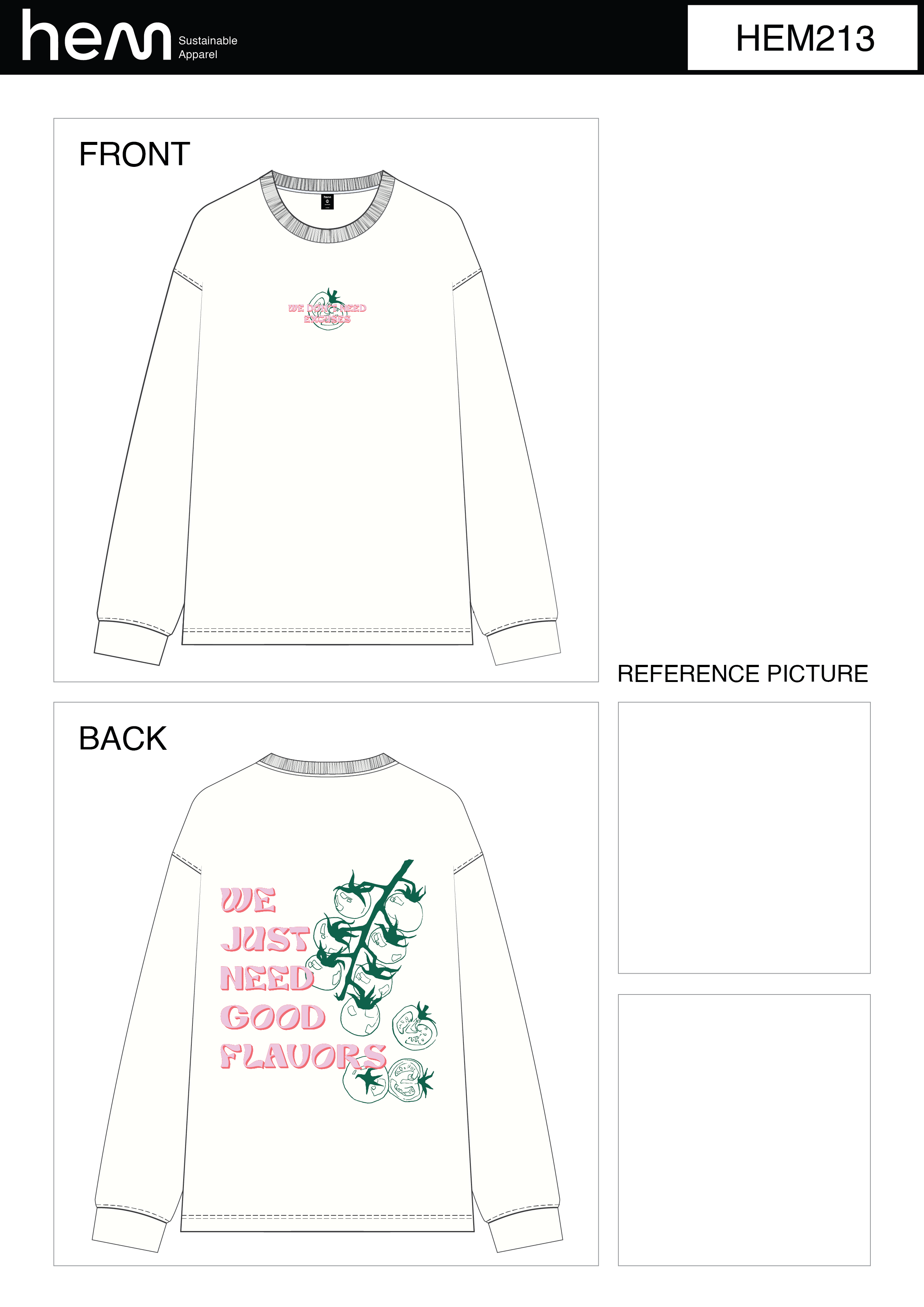 WOMEN T-SHIRT HEM213