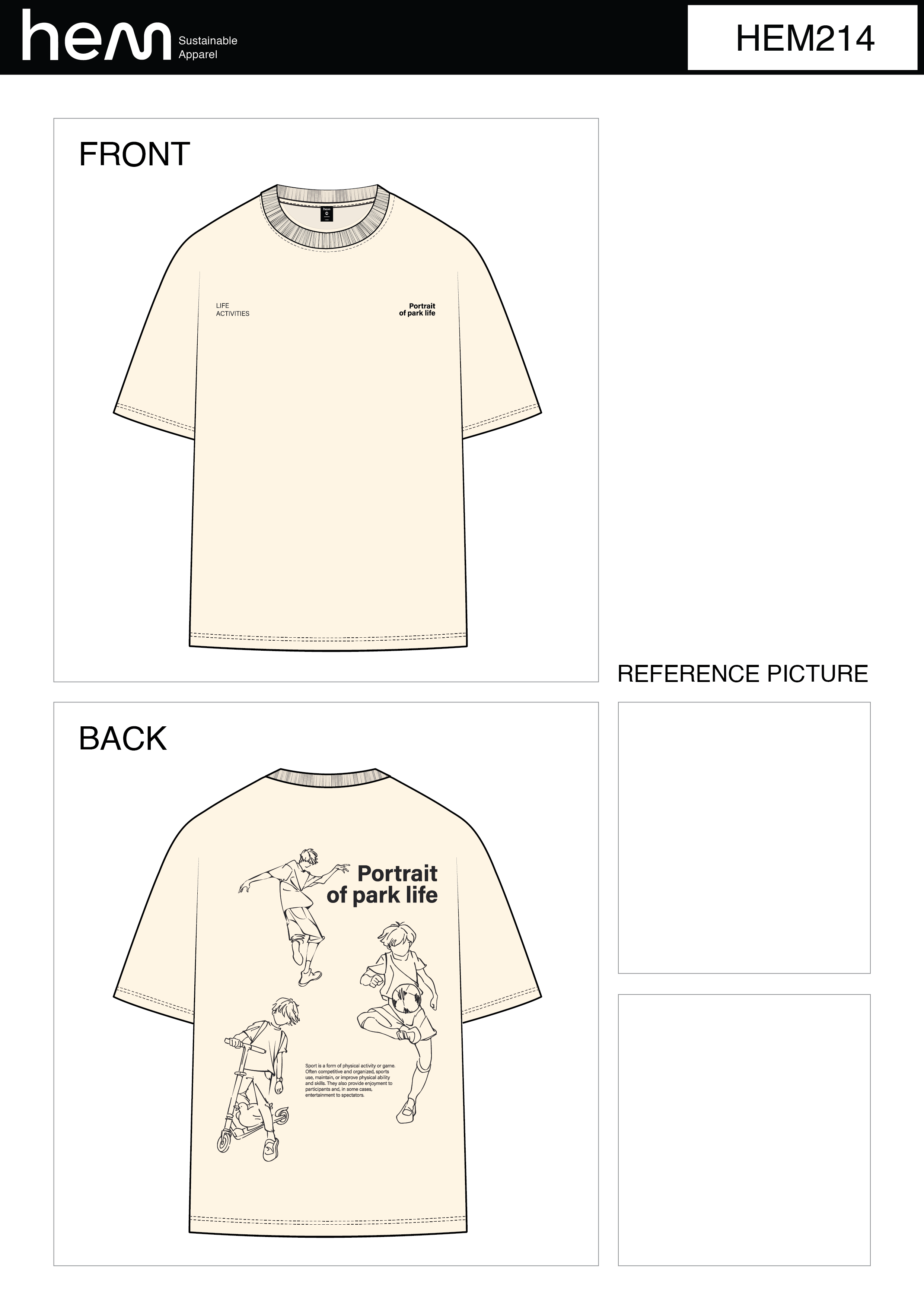 T-SHIRT HEM214