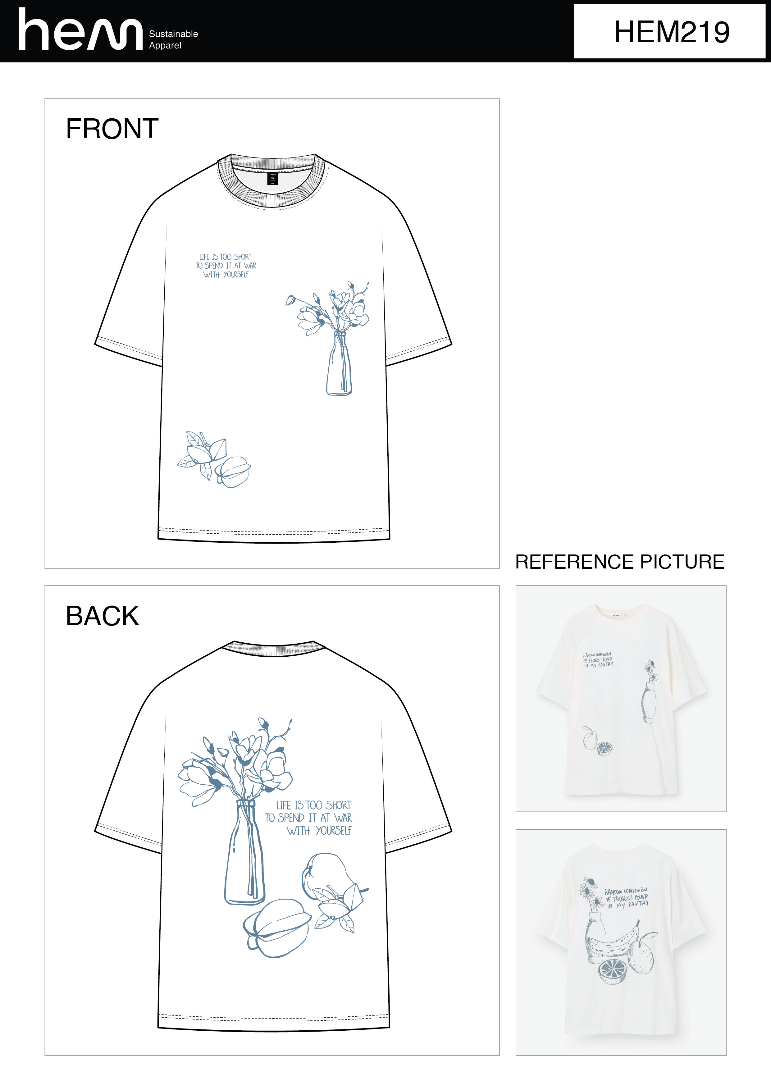 T-SHIRT HEM219