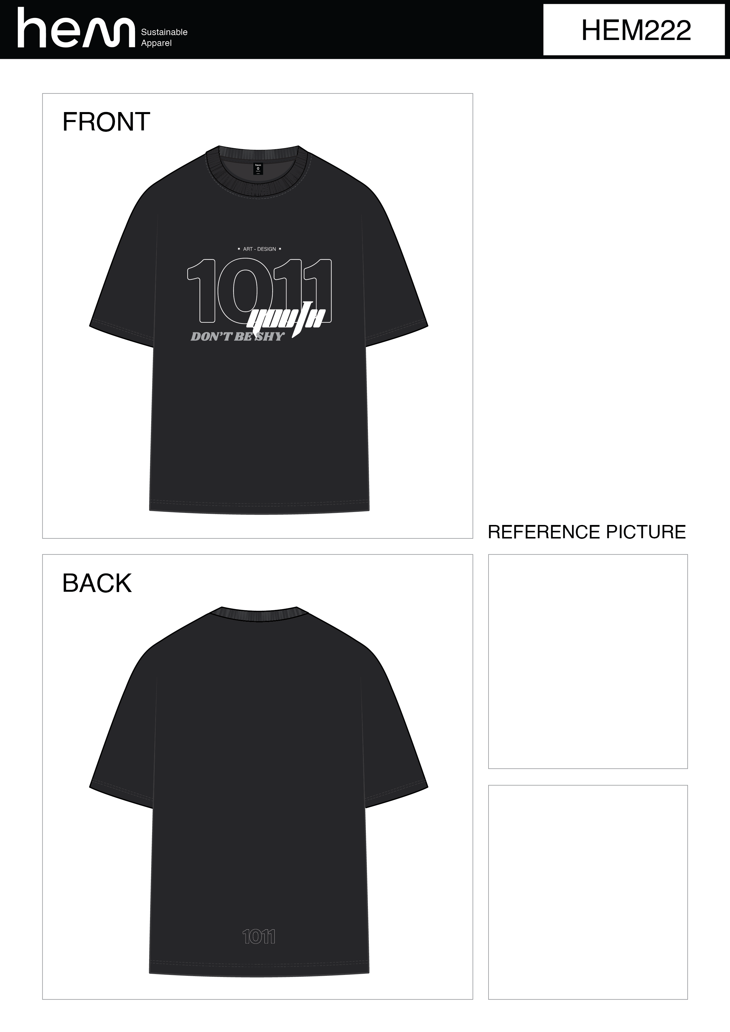T-SHIRT HEM222