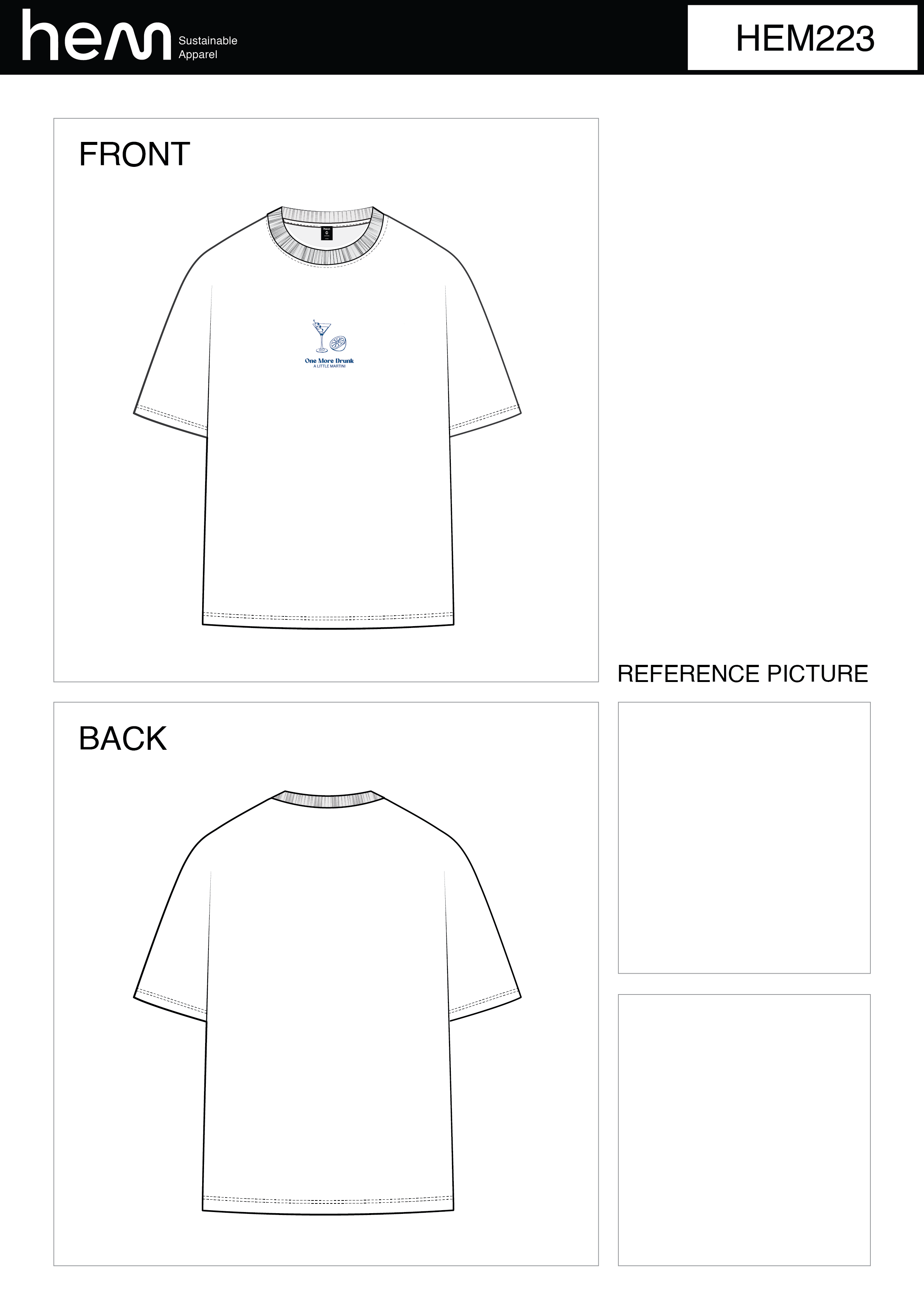 T-SHIRT HEM223
