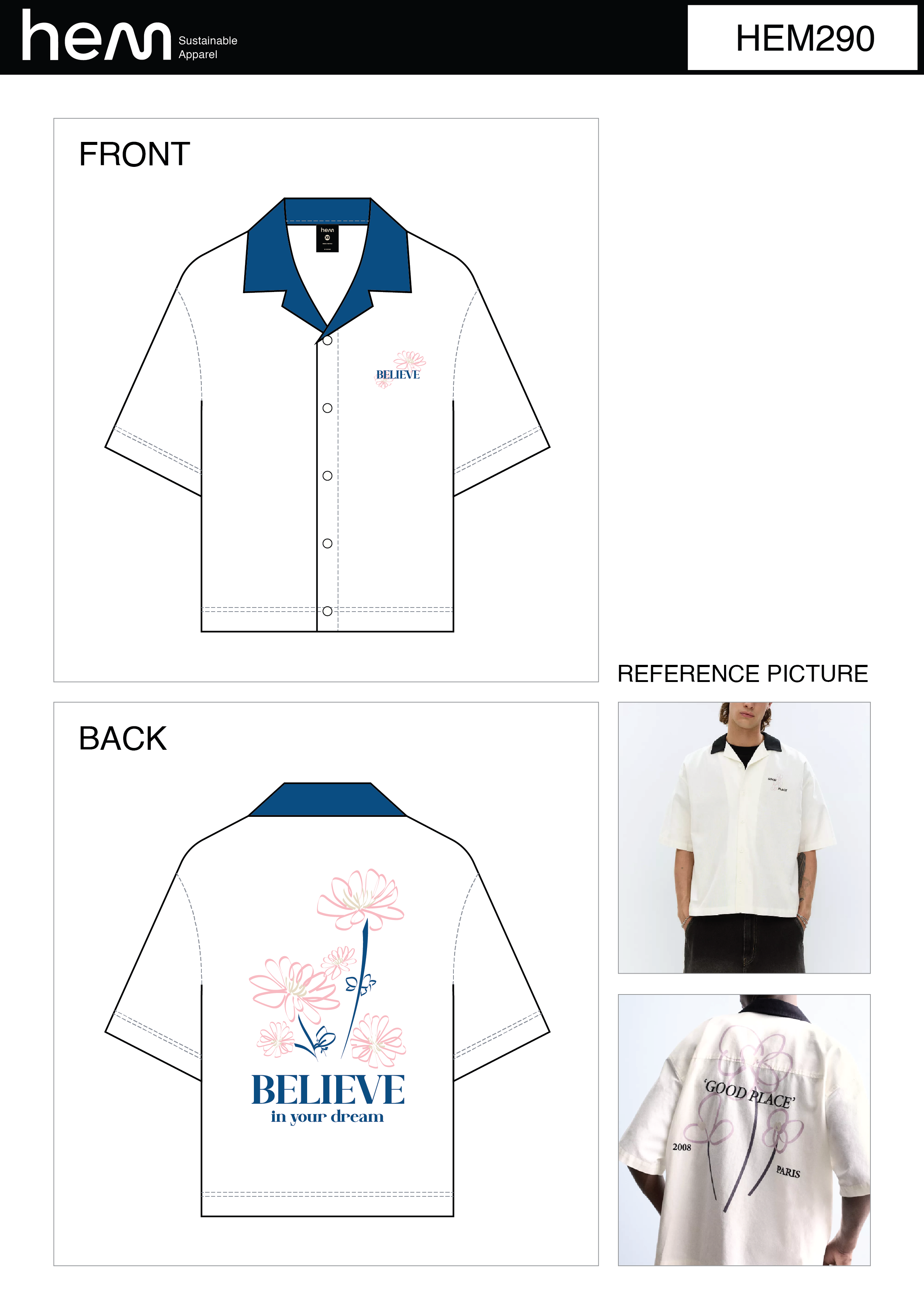 MEN SHIRT HEM290