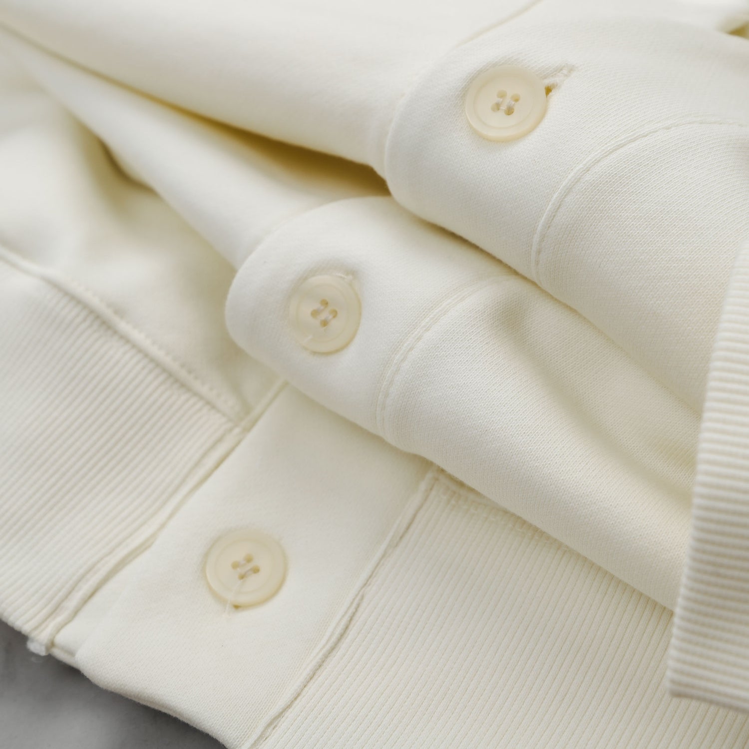 OEM Crewneck Sweatshirt / Cardigan – 320–550gsm Cotton French Terry