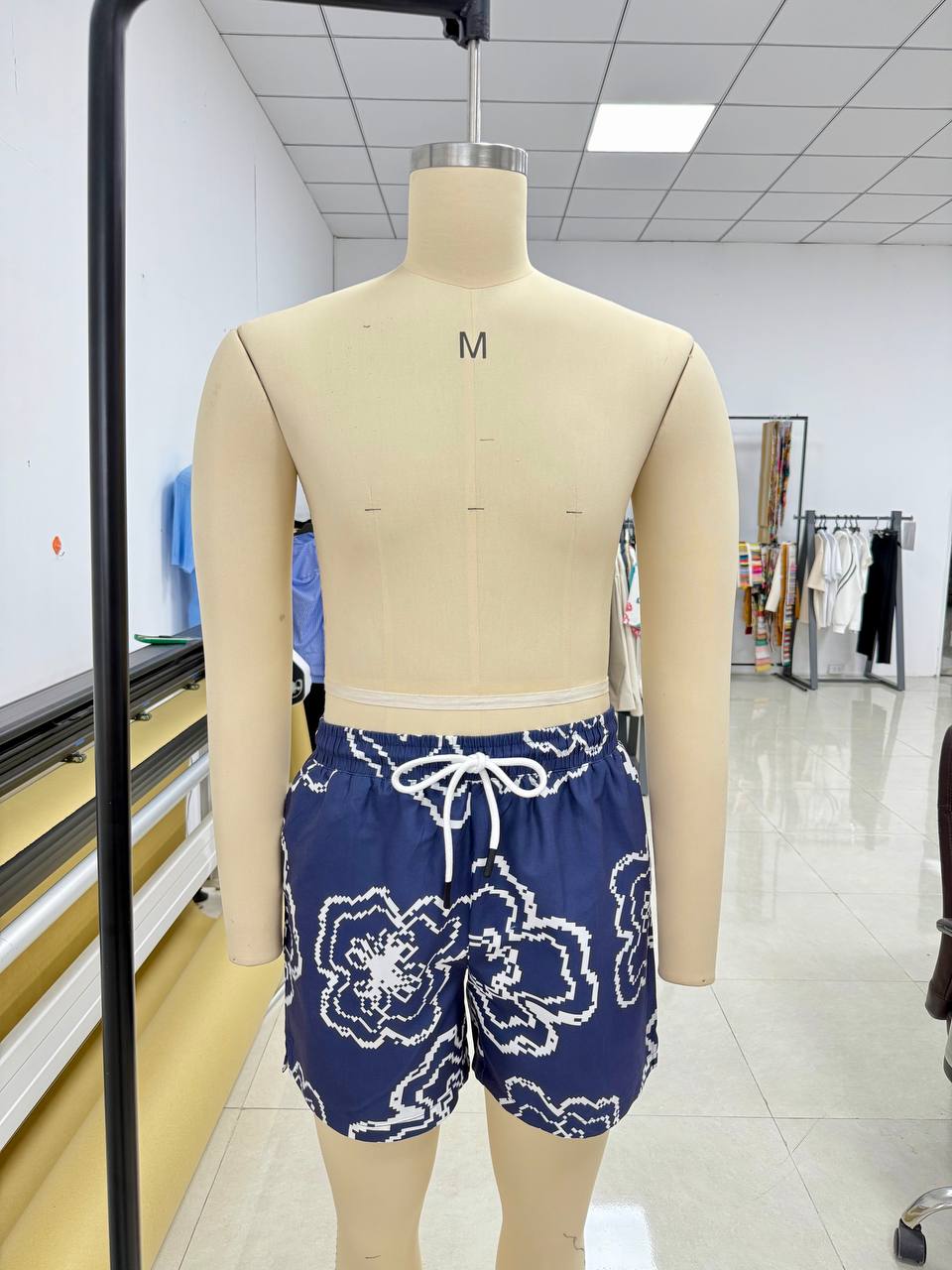OEM Sublimation Summer Shorts – 220gsm Polyester Quick Dry Beachwear