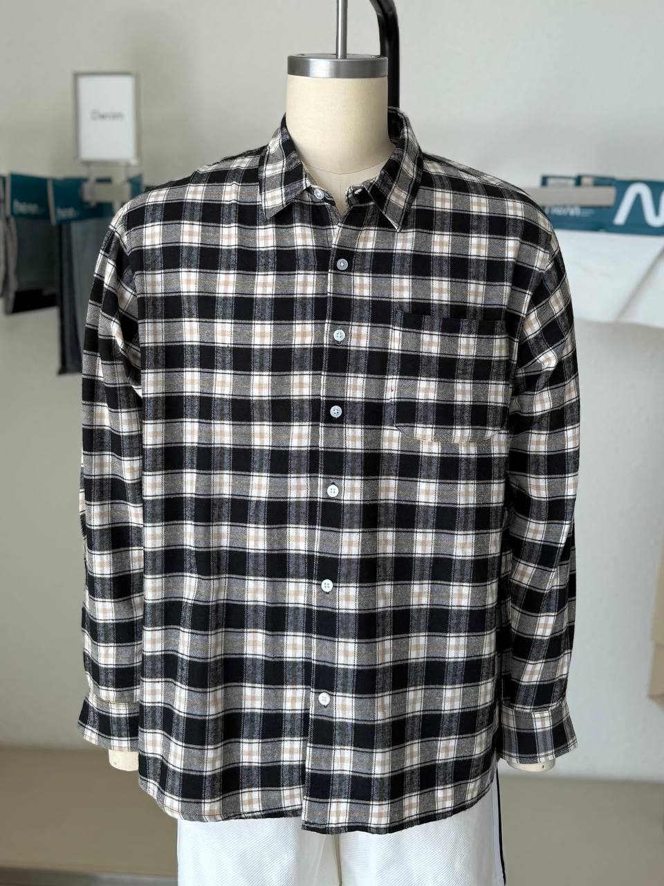 OEM Men Casual Shirt β Regular Fit with Custom Print/Embroidery