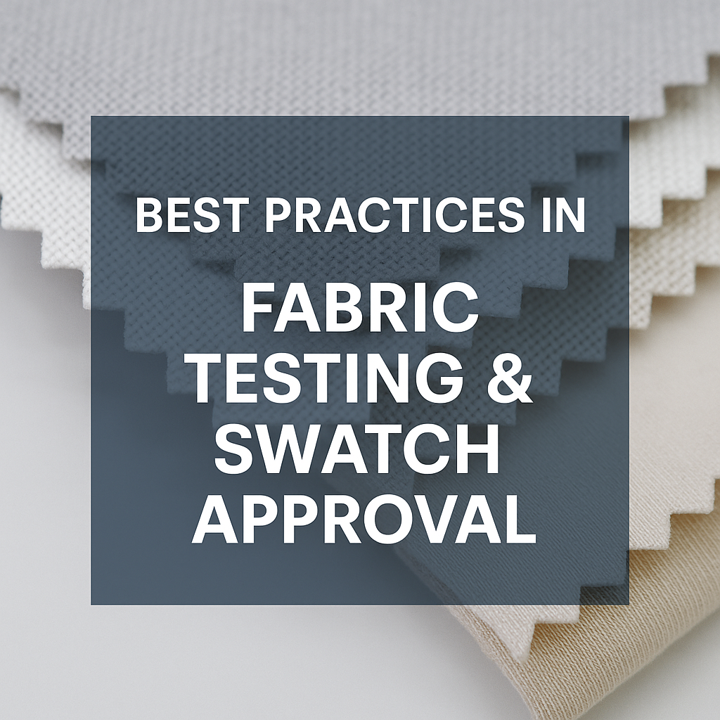 Best Practices in Fabric Testing & Swatch Approval