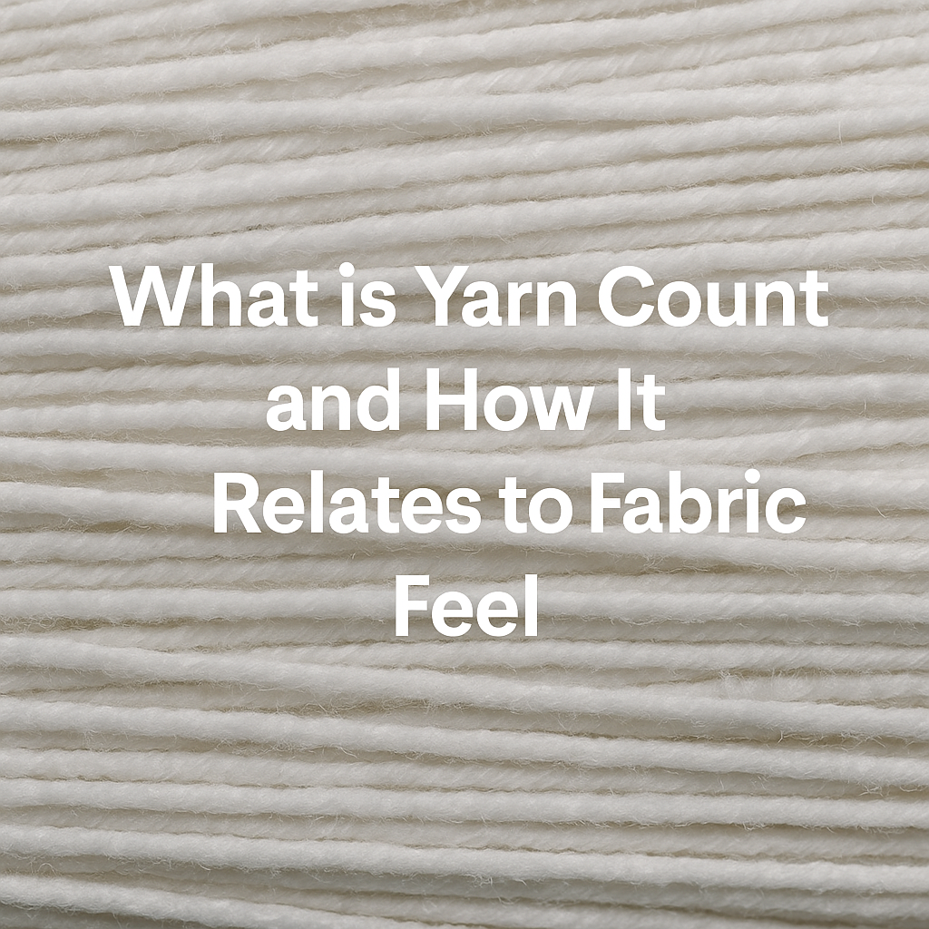 What is Yarn Count and How It Relates to Fabric Feel