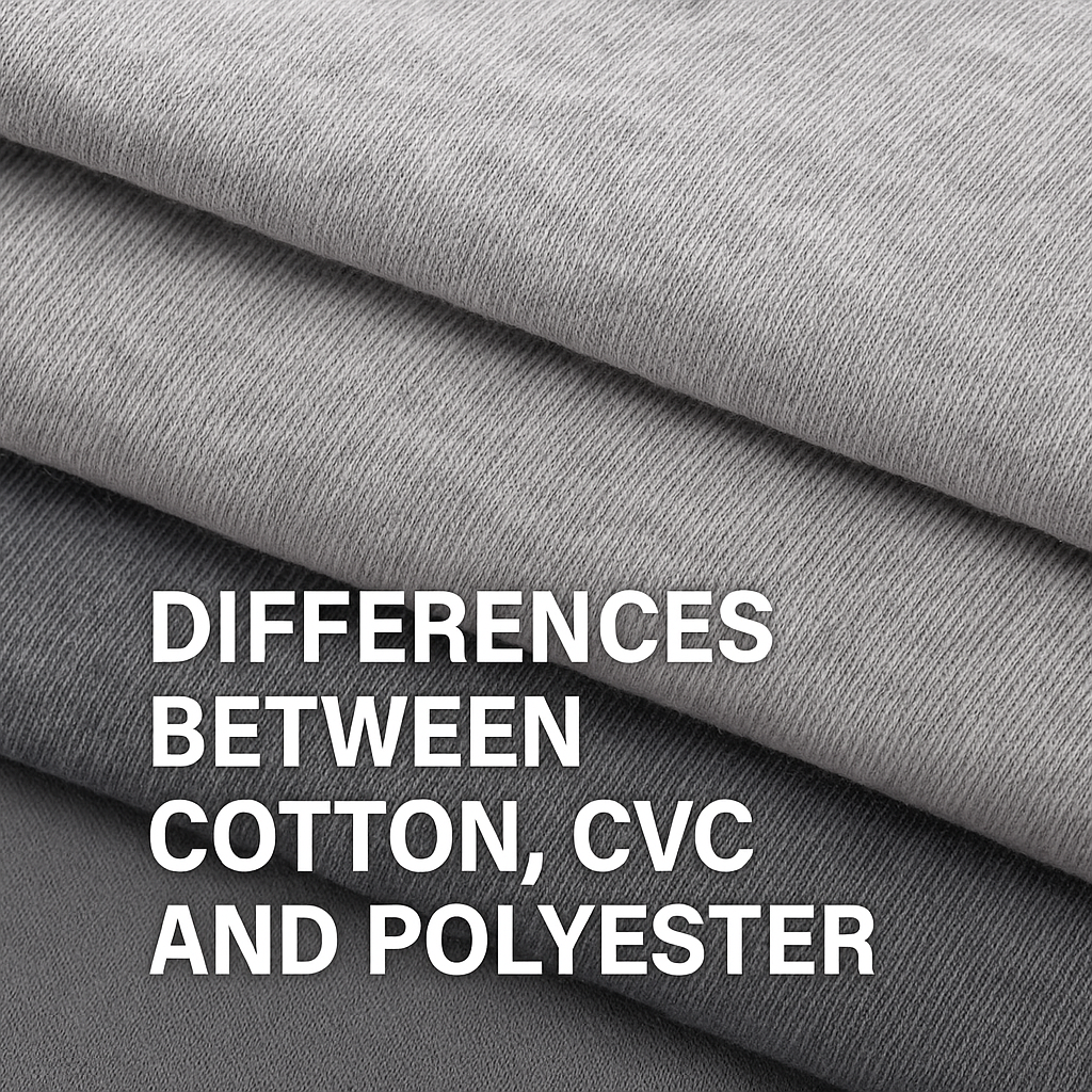 Differences between Cotton, CVC and Polyester