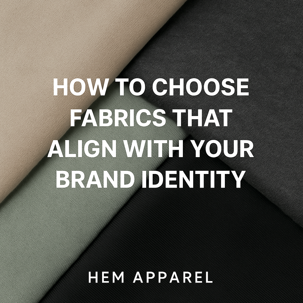How to Choose Fabrics That Align with Your Brand Identity