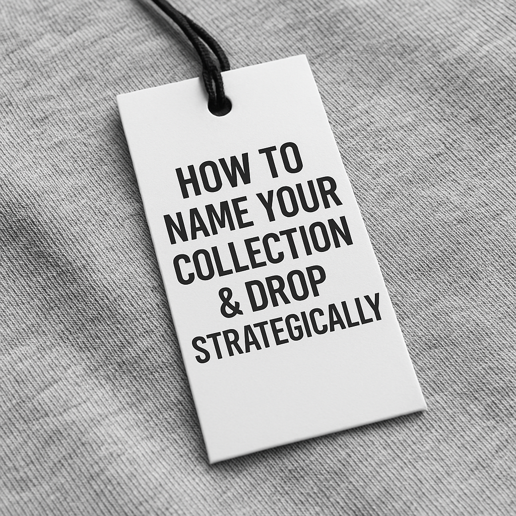 How to Name Your Collection & Drop Strategically